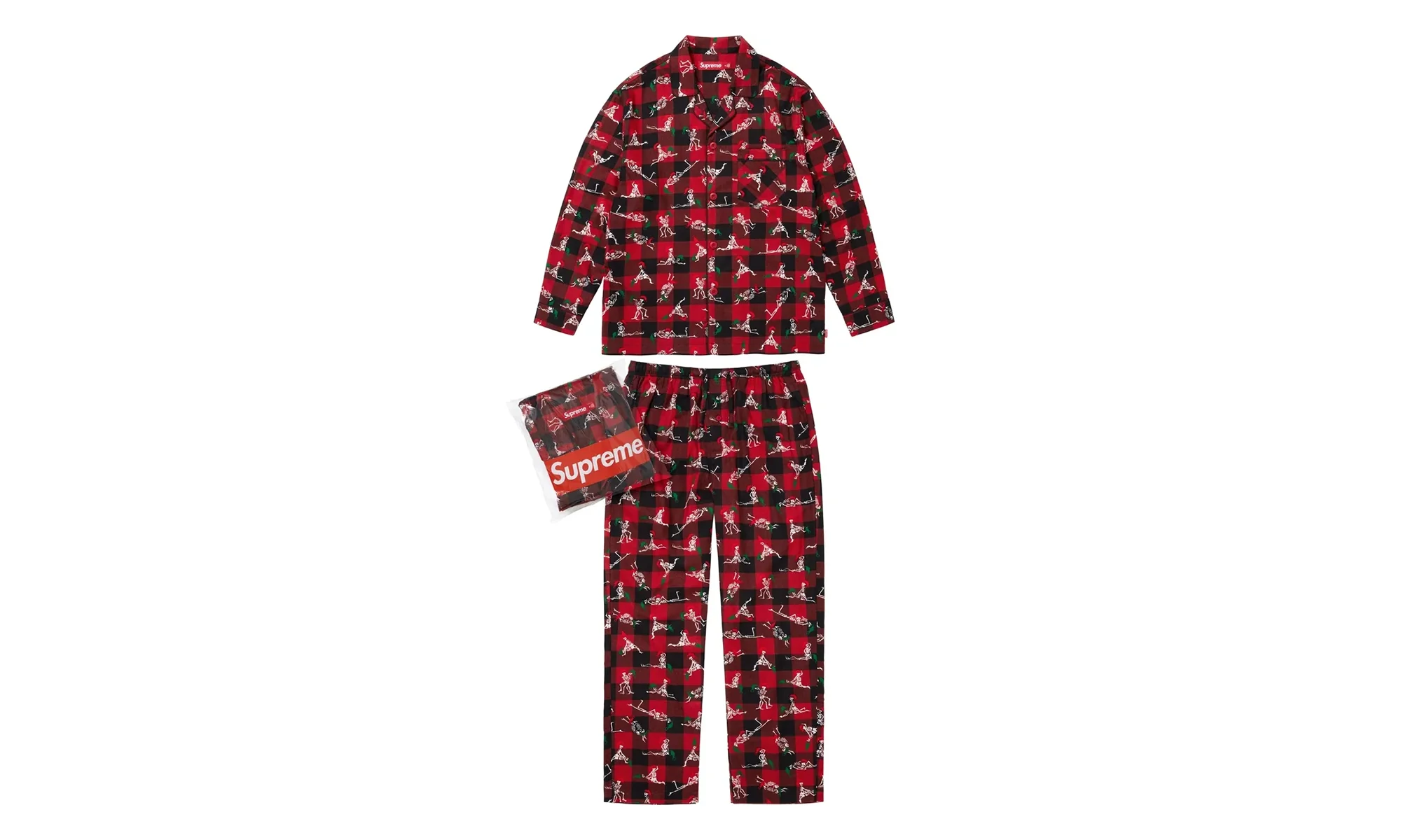 Hanes Holiday Pajama Set "FW25 - Red" SU26876 - Image 3