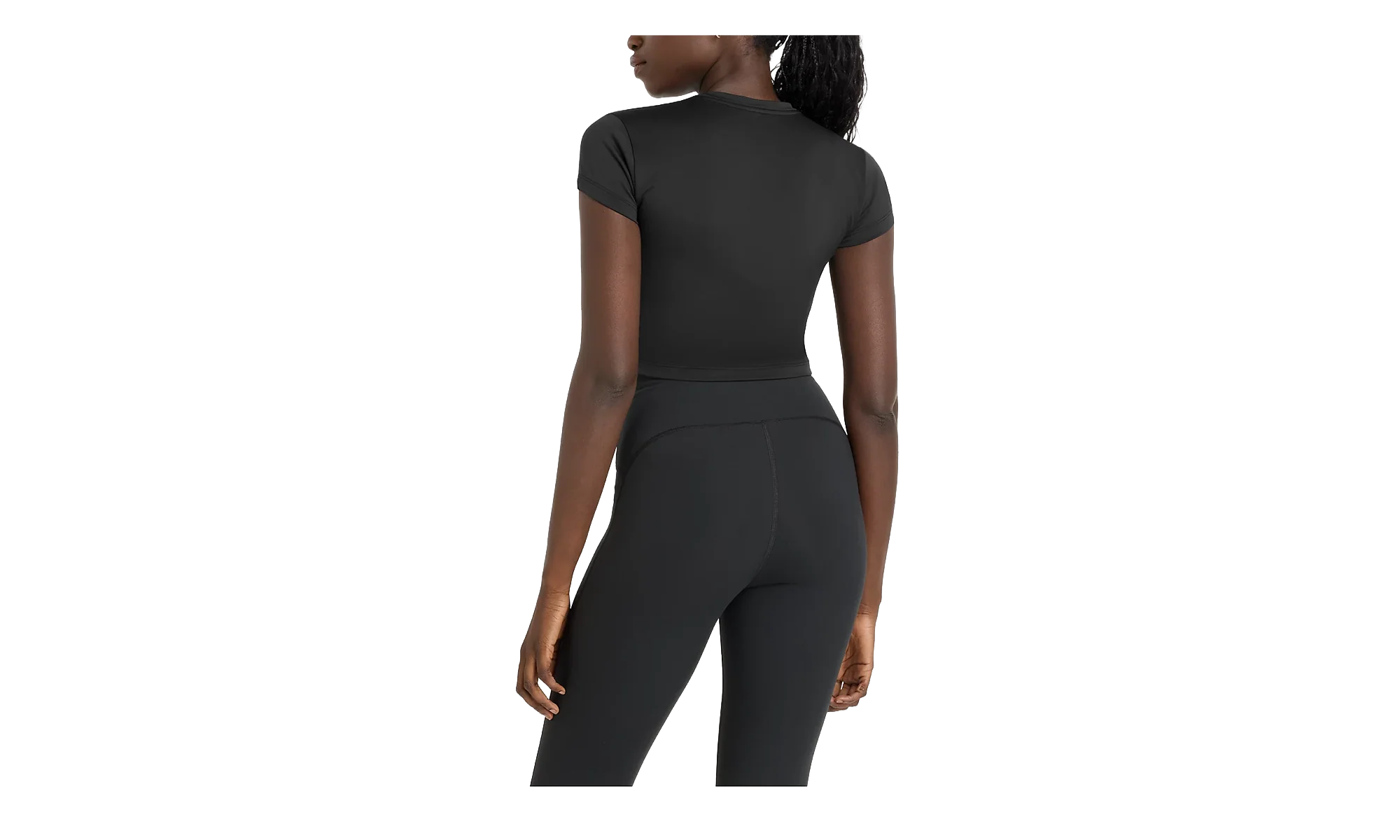 Harmony Fitted T-Shirt WMNS "Black" WT51134BK - Image 2