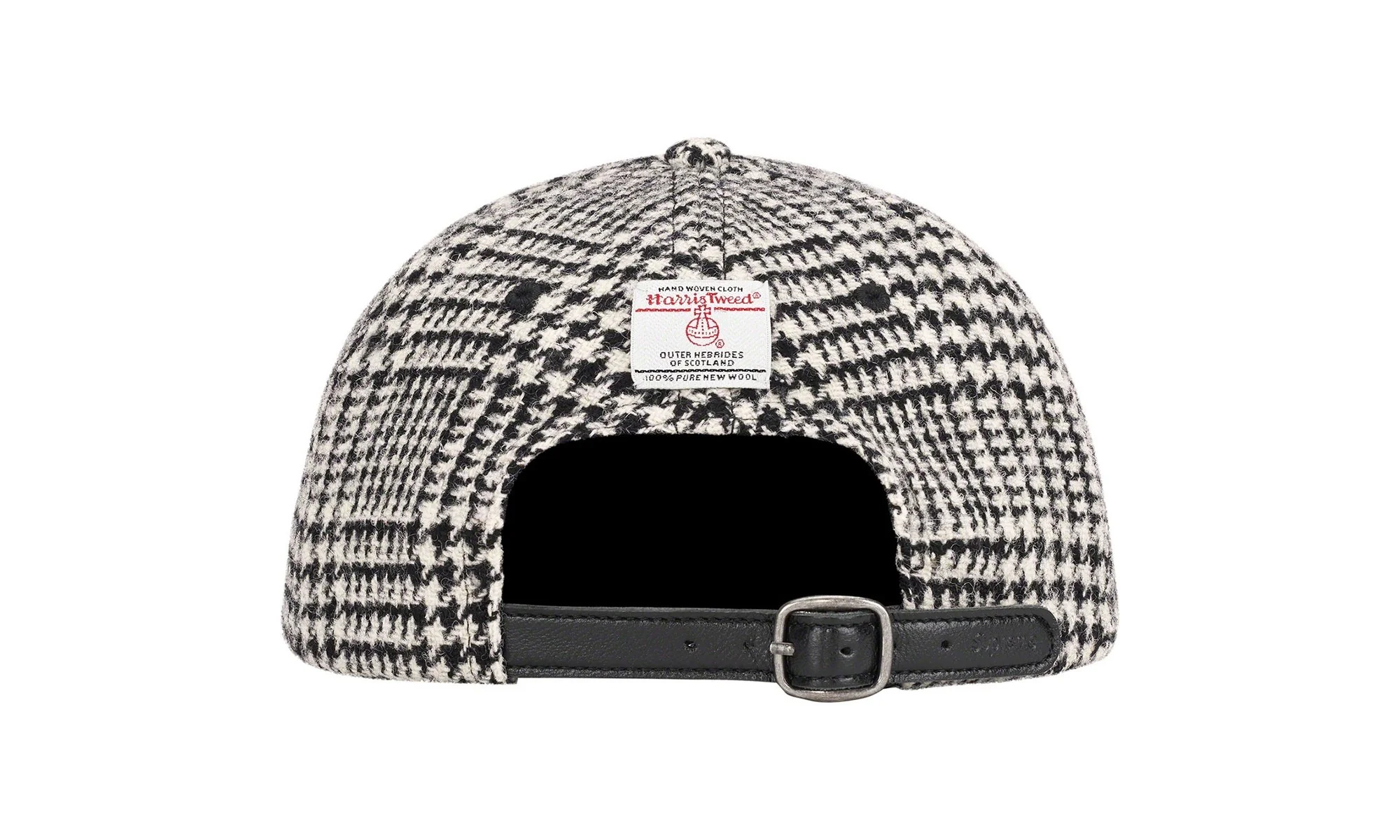 Harris Tweed Classic Logo 6-Panel "Black / Multi" SU26373 - Image 2