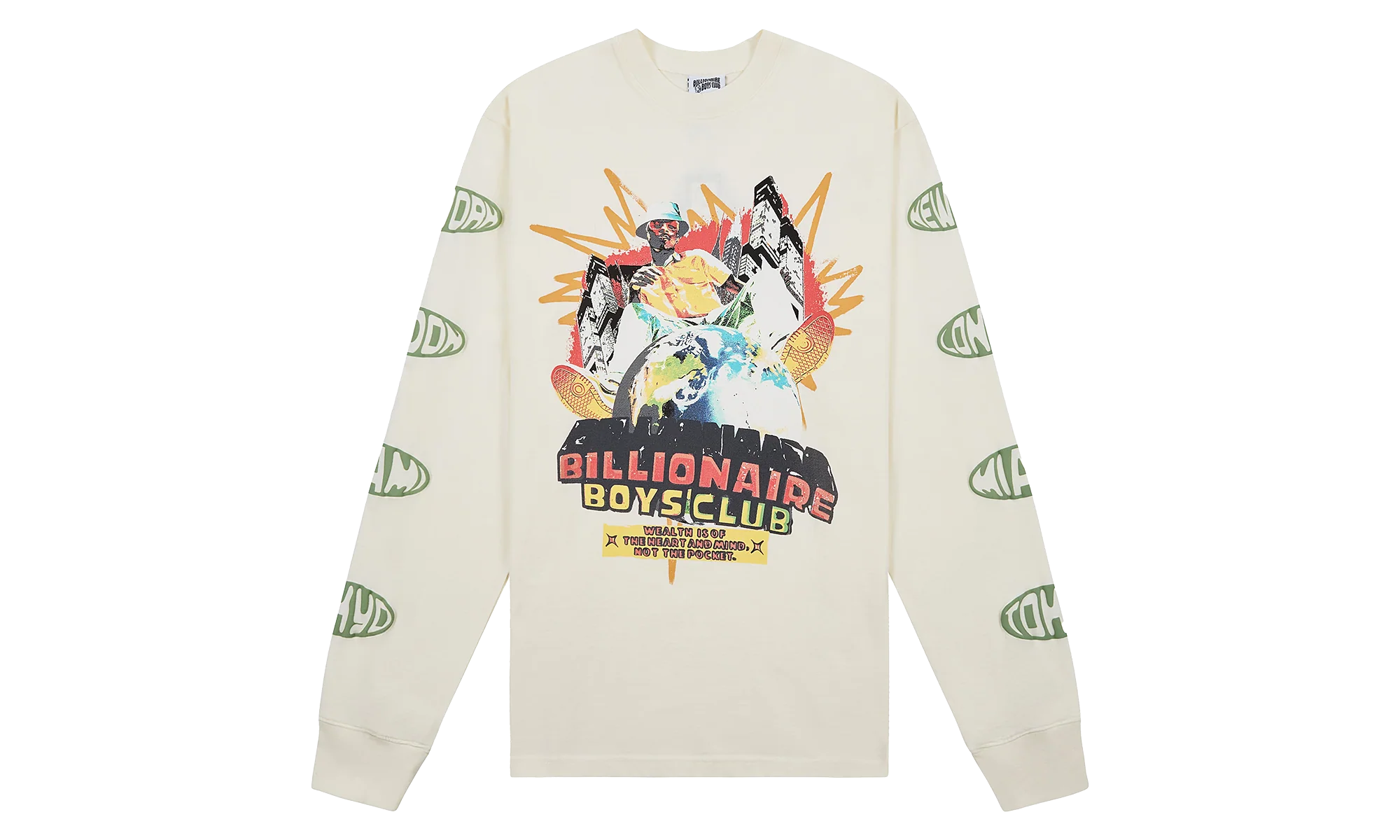 Heart Mind Dance Long Sleeve Tee "White" 851 6207 WHT