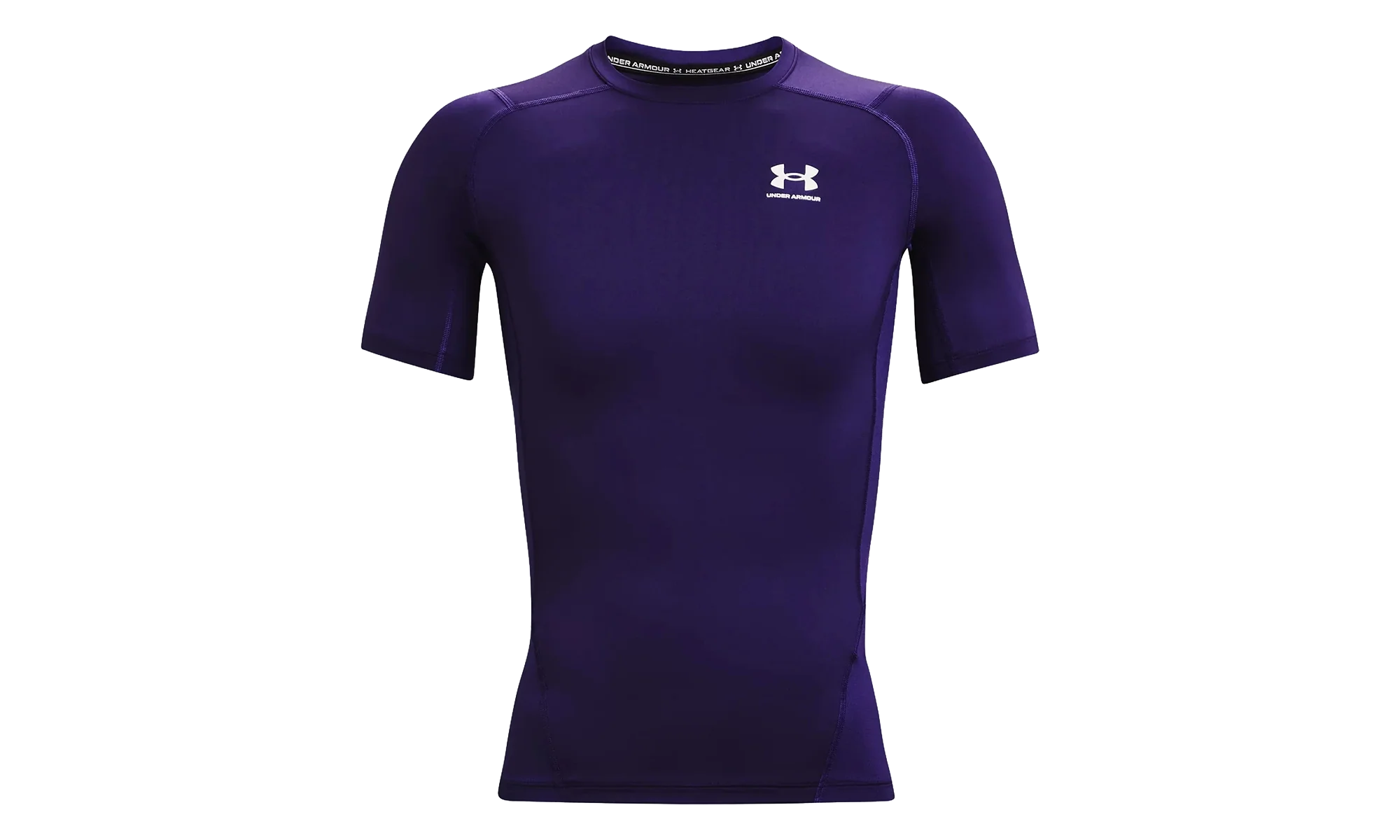 HeatGear Compression Short Sleeve "Purple / White" 1361518 500