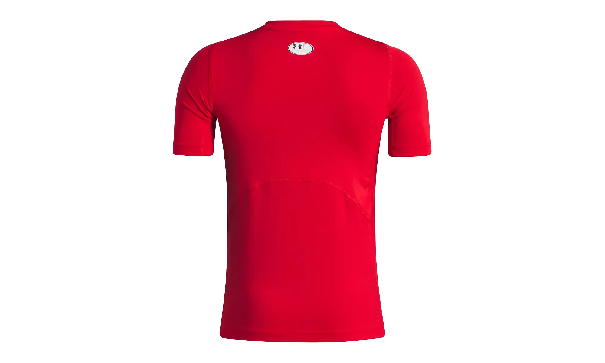 HeatGear Compression Short Sleeve "Red / White" 1361518 600 - Image 2