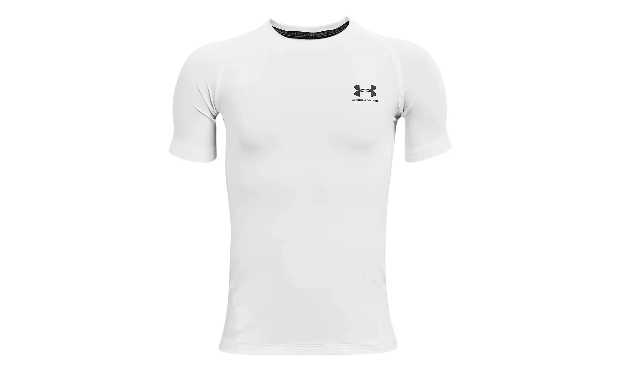 HeatGear Compression Short Sleeve "White / Black" 1361518 100