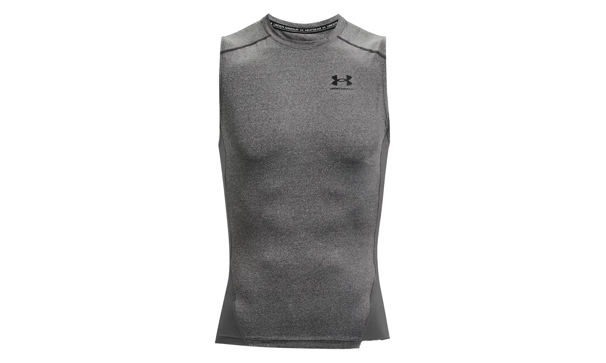 HeatGear Compression Sleeveless "Carbon Heather / Black" 1361522 090