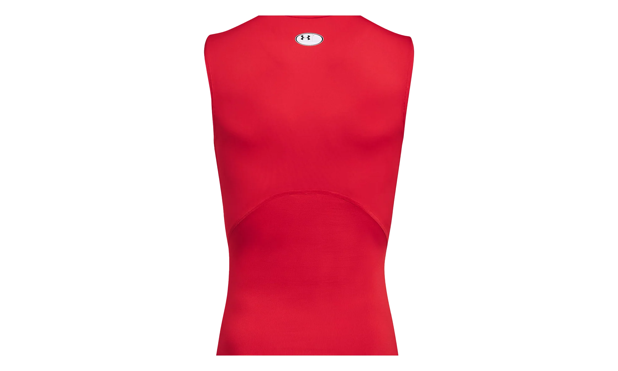 HeatGear Compression Sleeveless "Red / White" 1361522 600 - Image 2