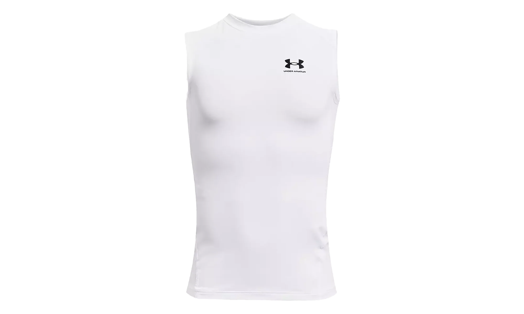 HeatGear Compression Sleeveless "White / Black" 1361522 100