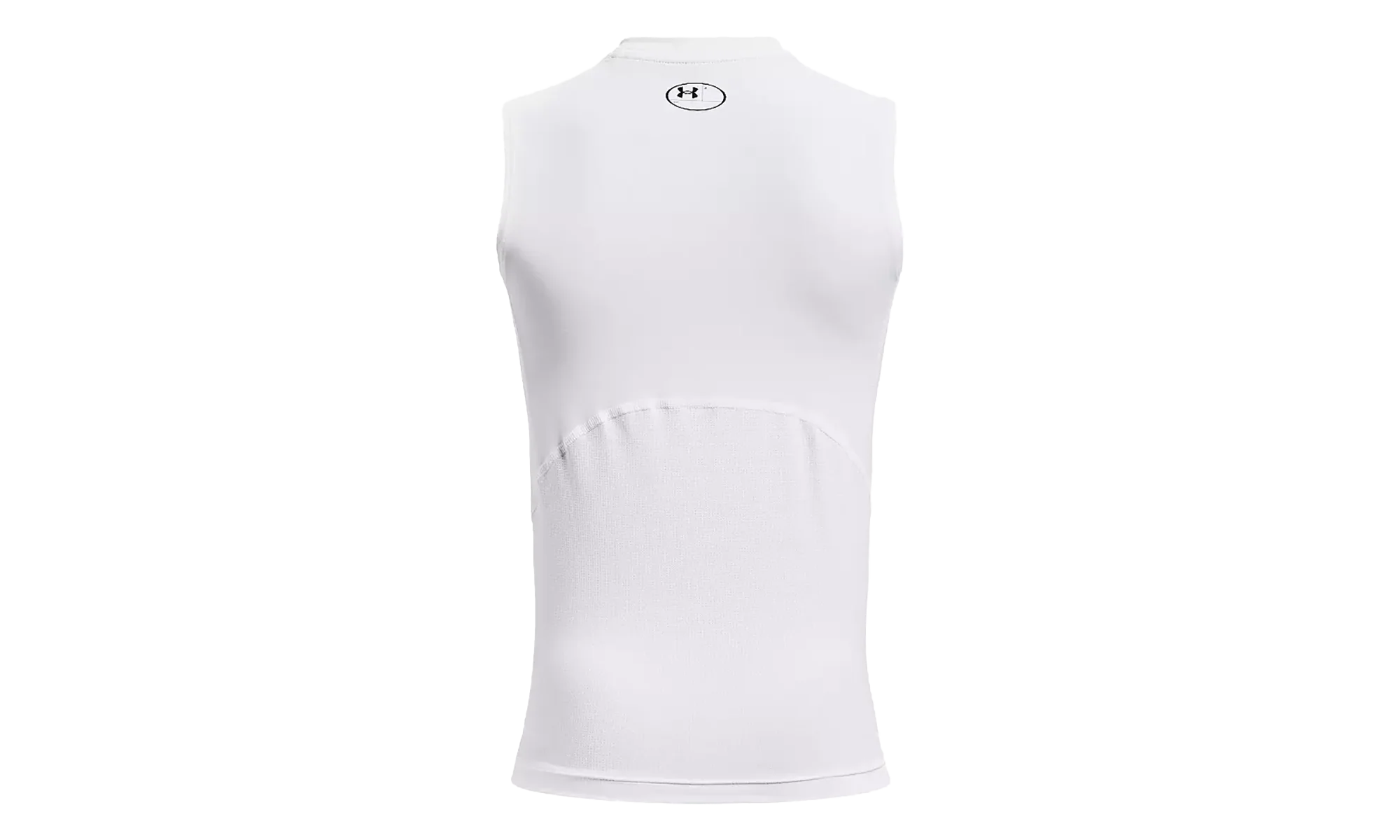 HeatGear Compression Sleeveless "White / Black" 1361522 100 - Image 2