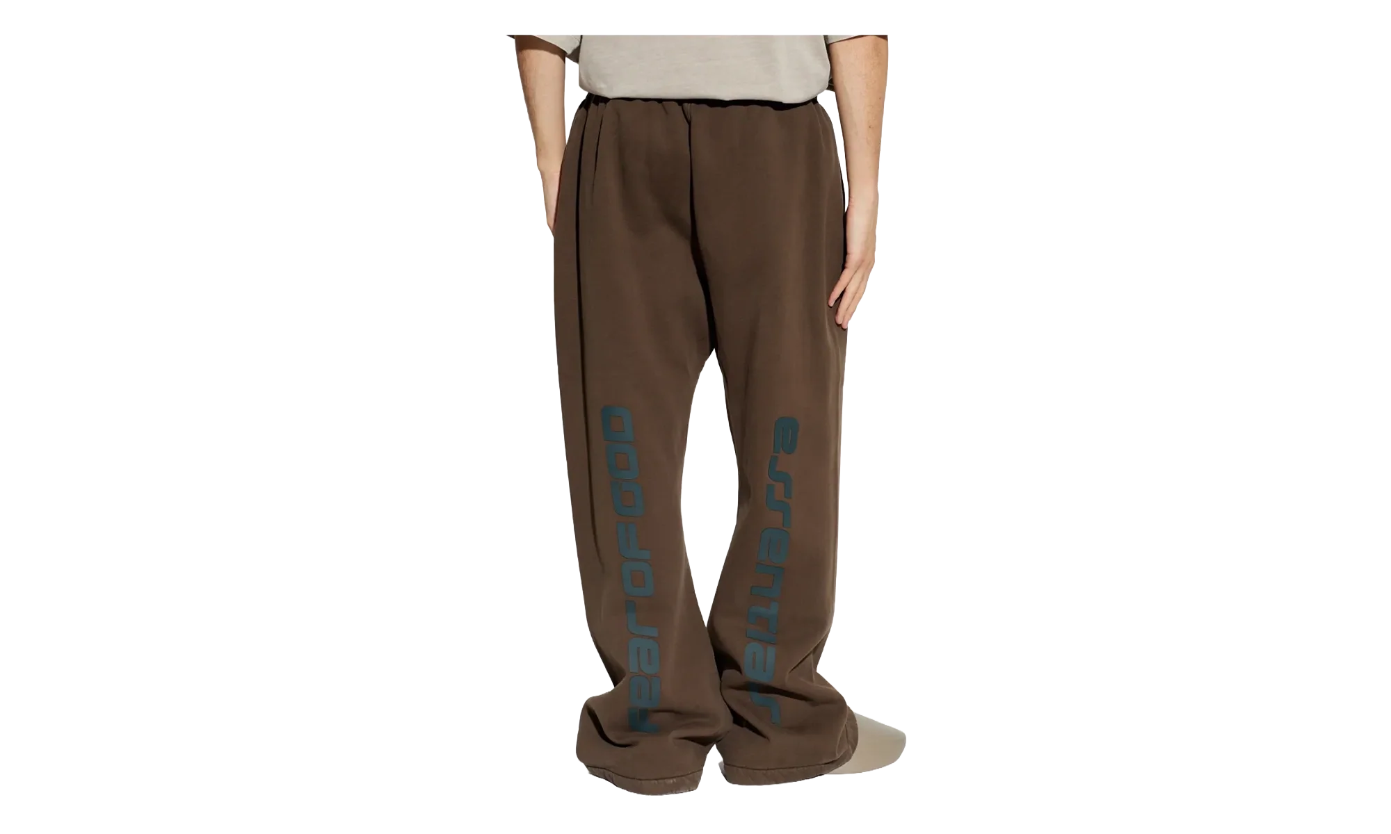 Heavy Fleece Flare Sweatpant "Brown" 130HO258373F - Image 2