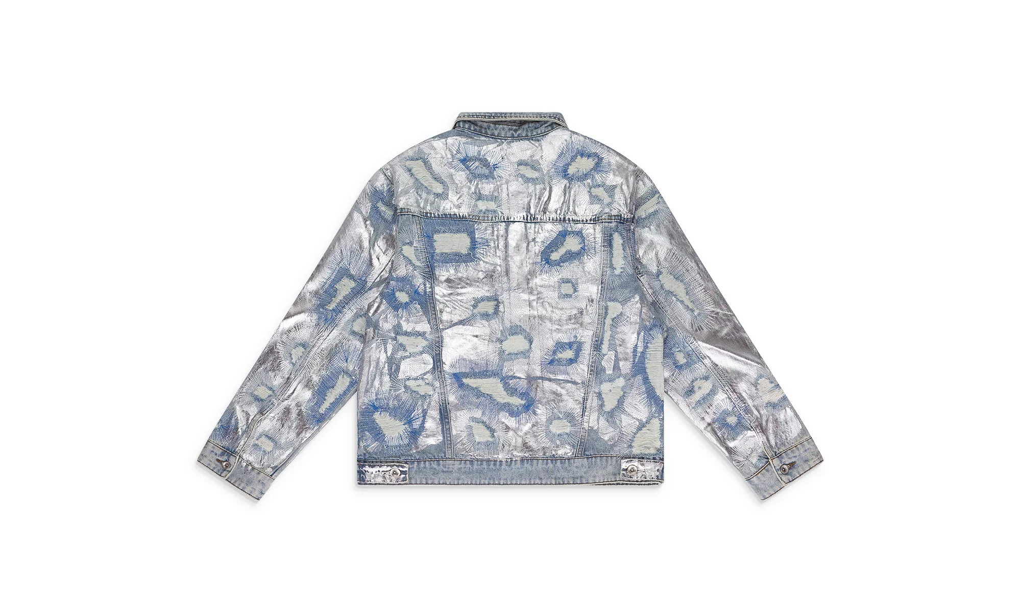 HEAVY METAL DENIM TRUCKER JACKET "BLUE" 11300970033AW23 - Image 2