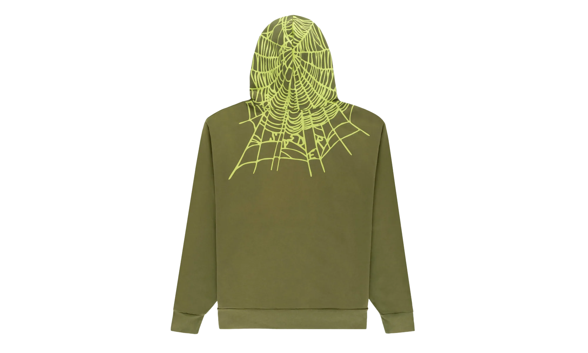 HEAVY WEB HOODIE "Olive" SP5der87 - Image 2