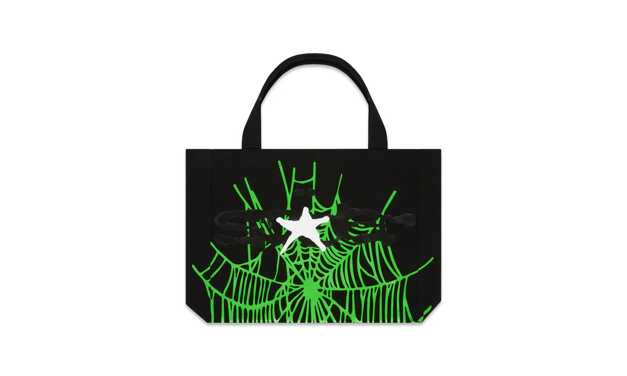 Heavy Web Tote "Black / Green" SP5der220