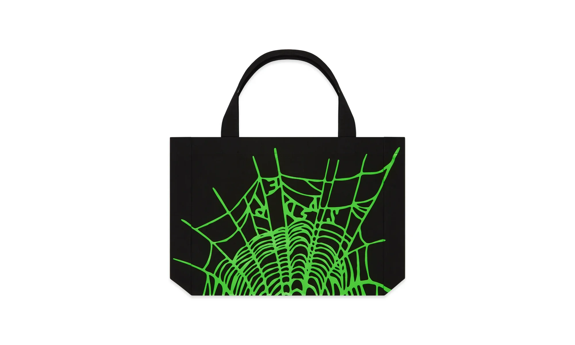 Heavy Web Tote "Black / Green" SP5der220 - Image 2