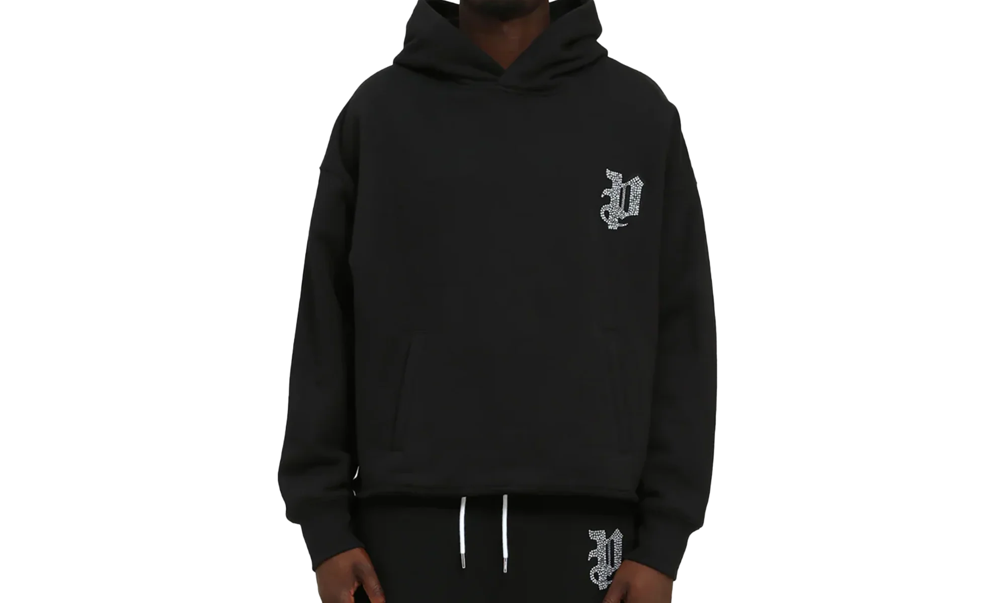 Heavyweight Fleece Hoodie "Black" M4104 HBPP126