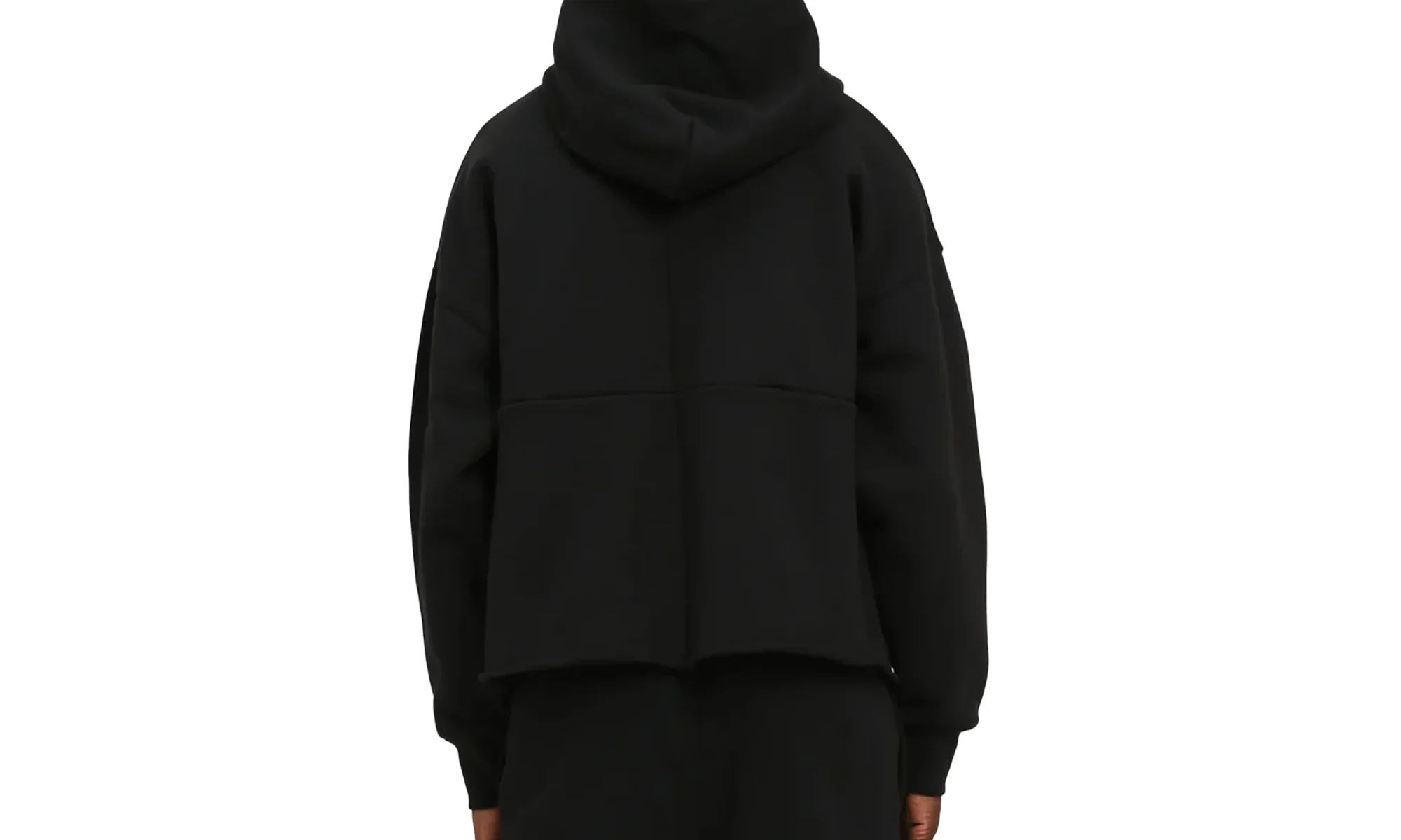 Heavyweight Fleece Hoodie "Black" M4104 HBPP126 - Image 2