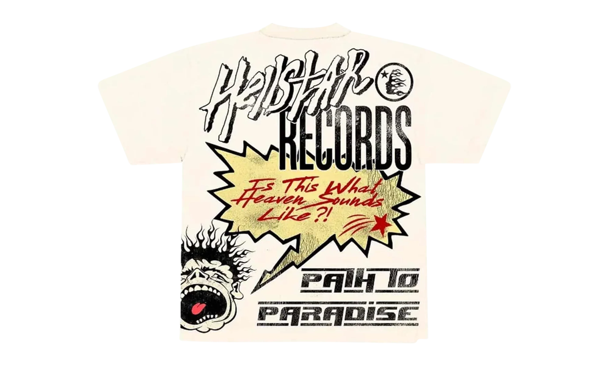 HELLSTAR RECORDS T-SHIRT "Grey" HSR175 - Image 2
