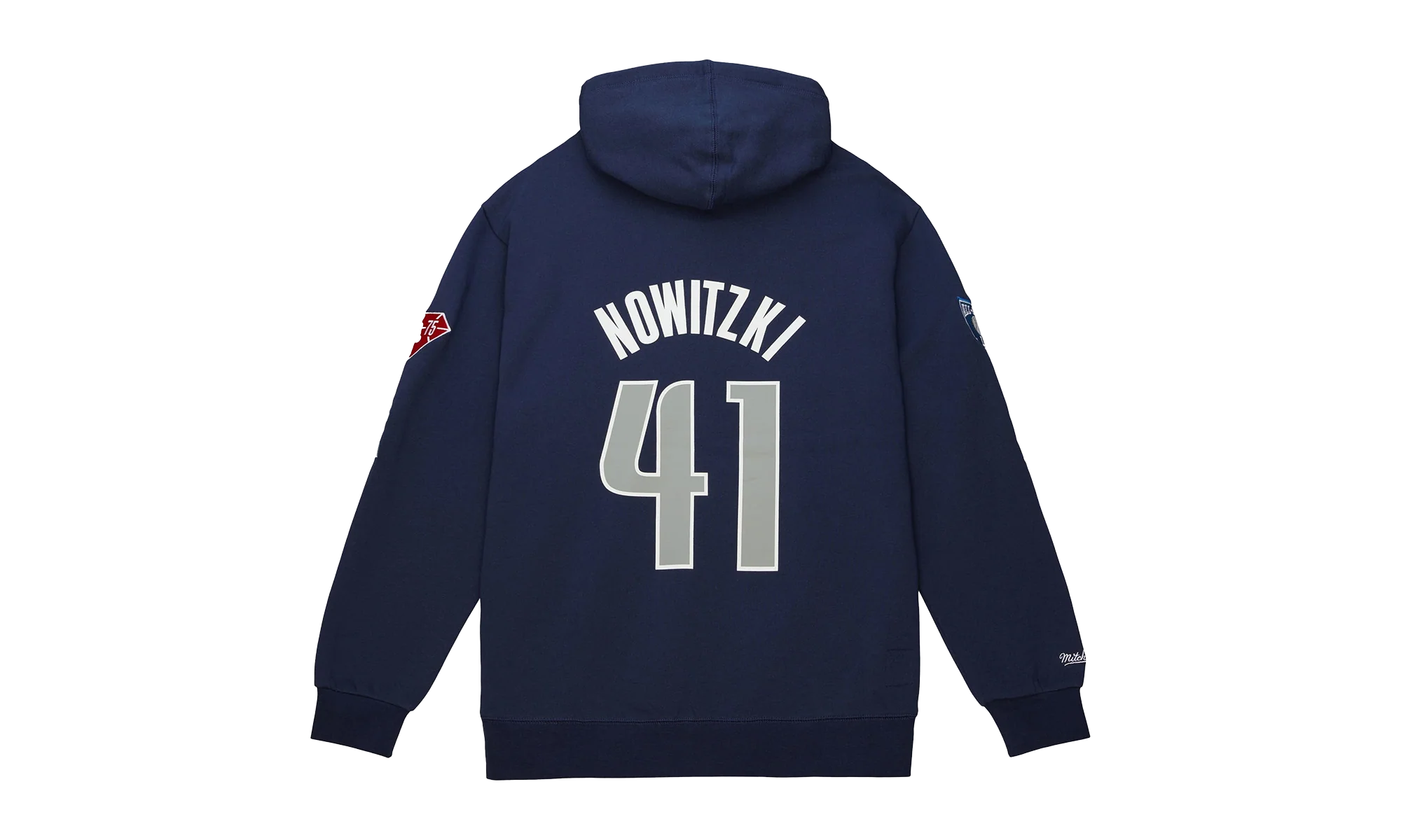 HOF Fleece Hoodie "Mavericks Dirk Nowitzki" FPHD6861 DMAYYDNONAVY - Image 2