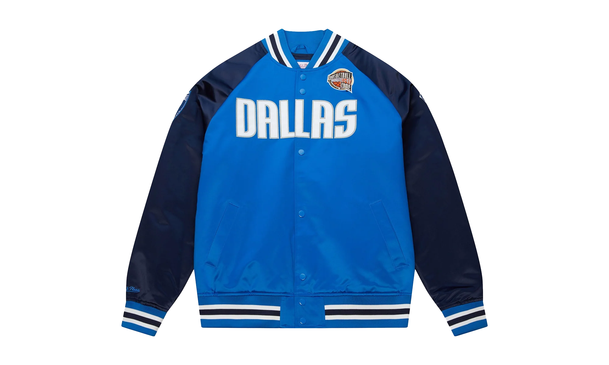 HOF N&N Satin Jacket "Mavericks Dirk Nowitzki" OJBF6860 DMAYYDNORYNY