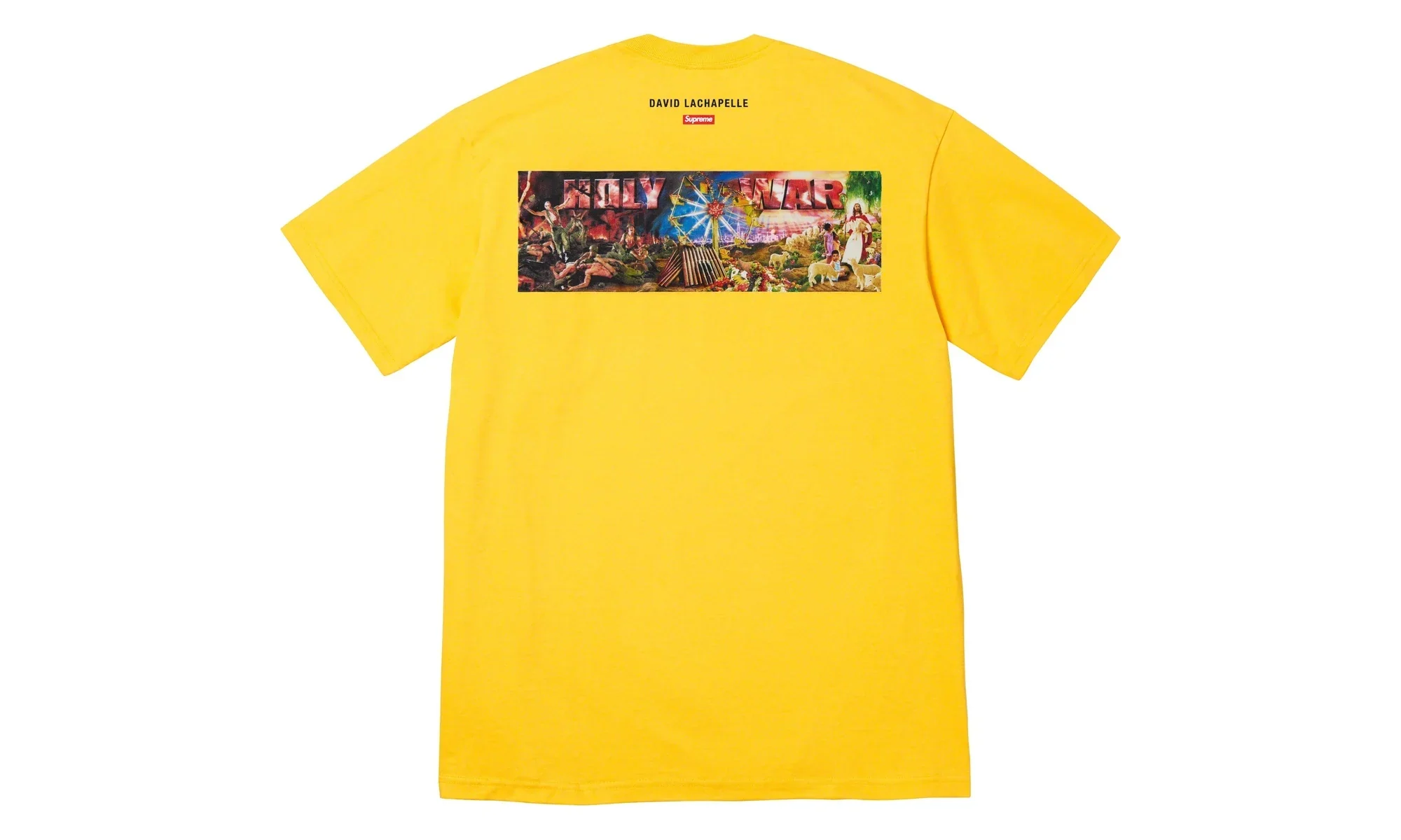Holy War Tee "Yellow" SU26660 - Image 2