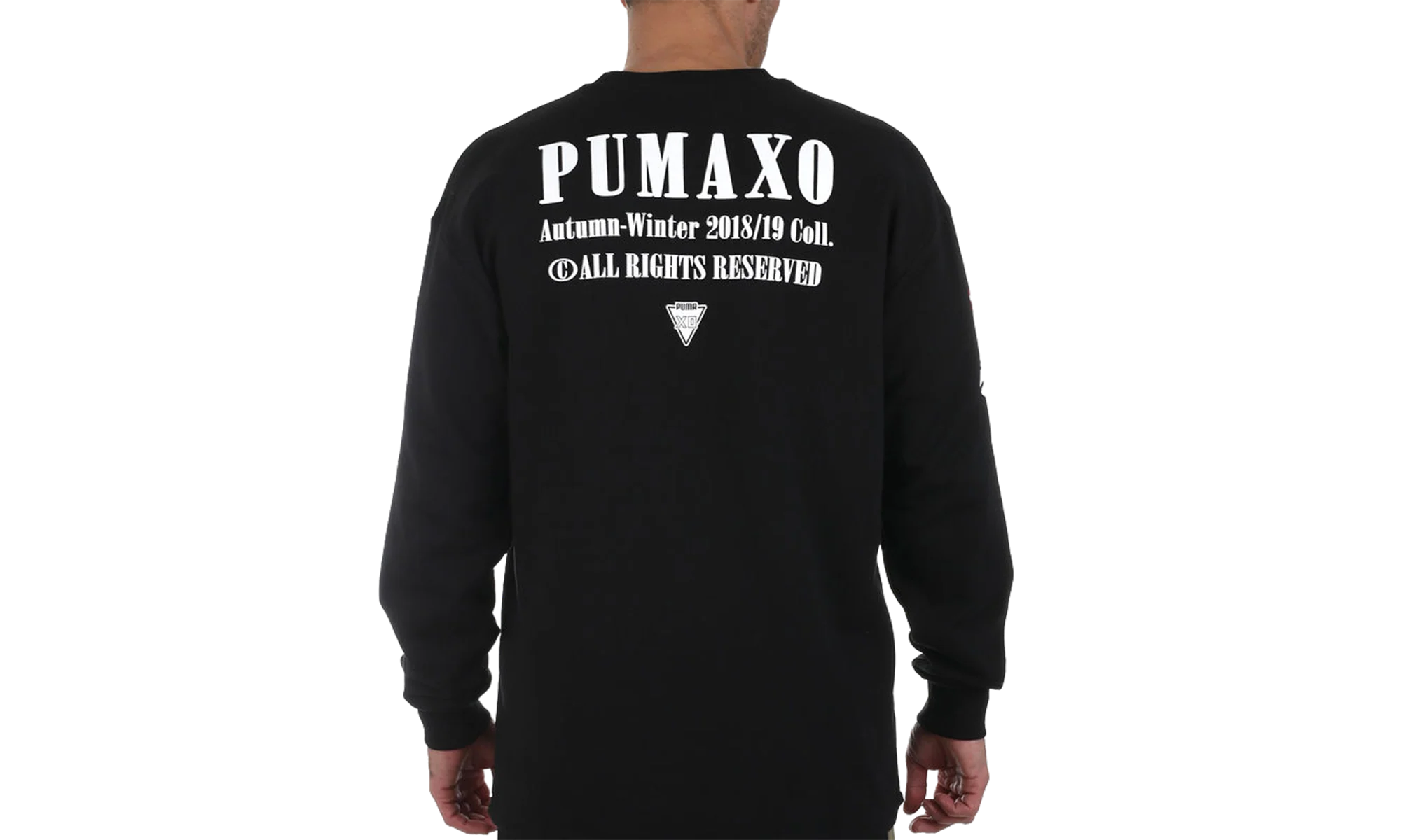 Homage To Archive Graphic Crewneck "Puma Black" 578543 01 - Image 2
