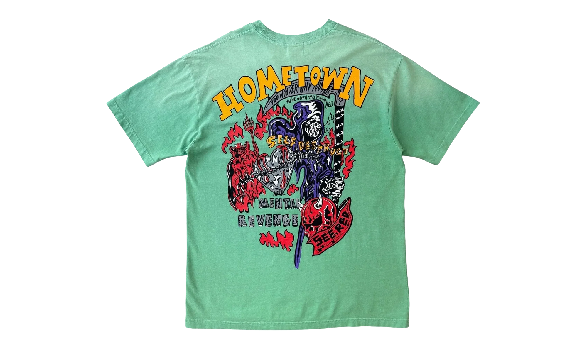 Hometown Short Sleeve Tee "Green" WLHSSTSG - Image 2