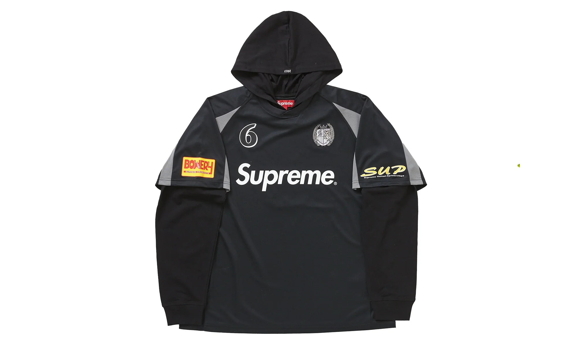 Hooded Soccer Jersey "Black" SU26578