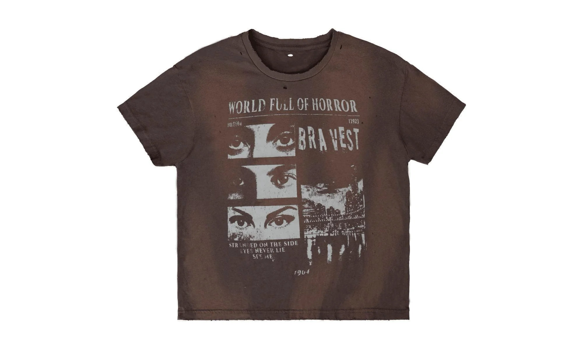 Horrors Vintage Tee "Brown" BS69