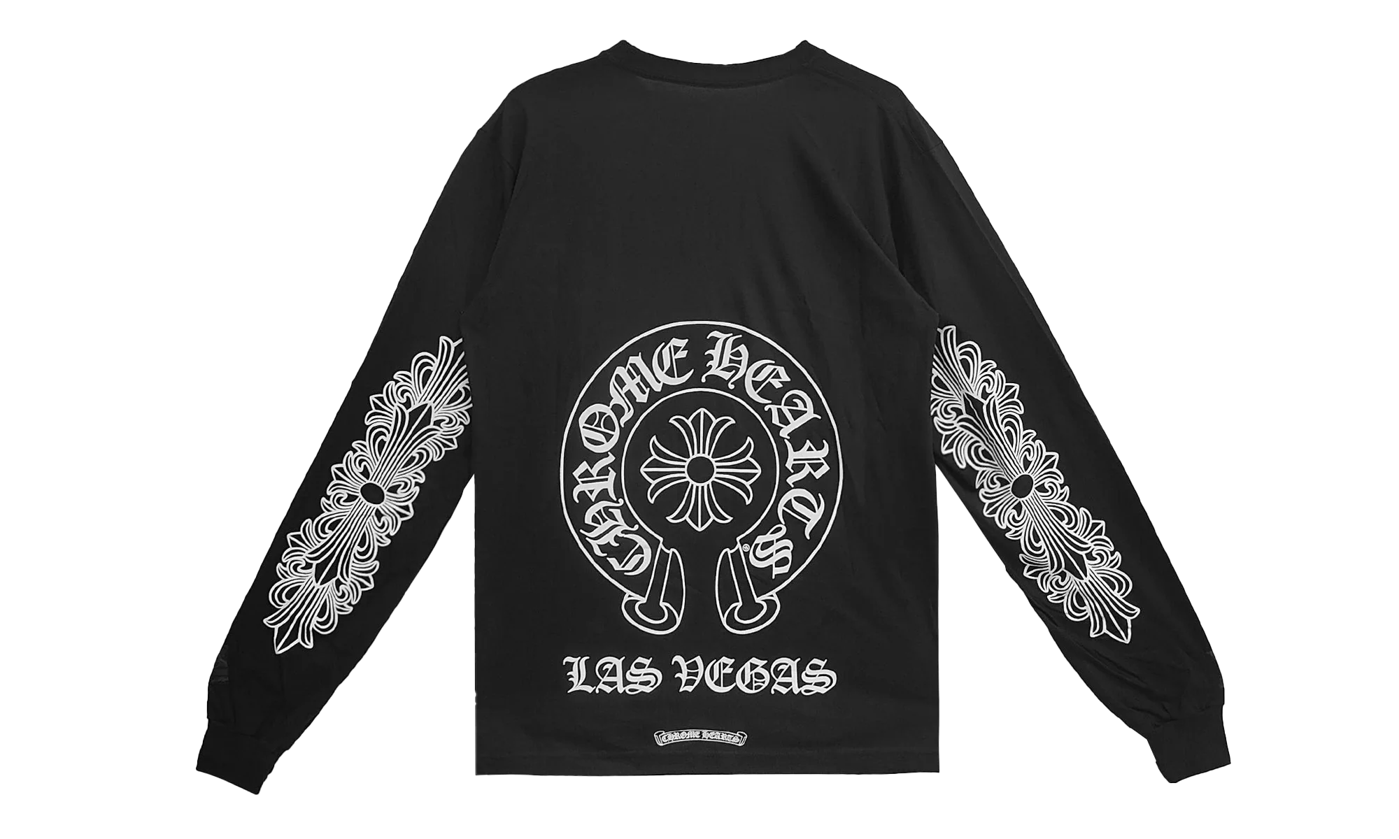 Horseshoe Long Sleeve Tee "LAS VEGAS Exclusive - Black" CHRM0509 - Image 2