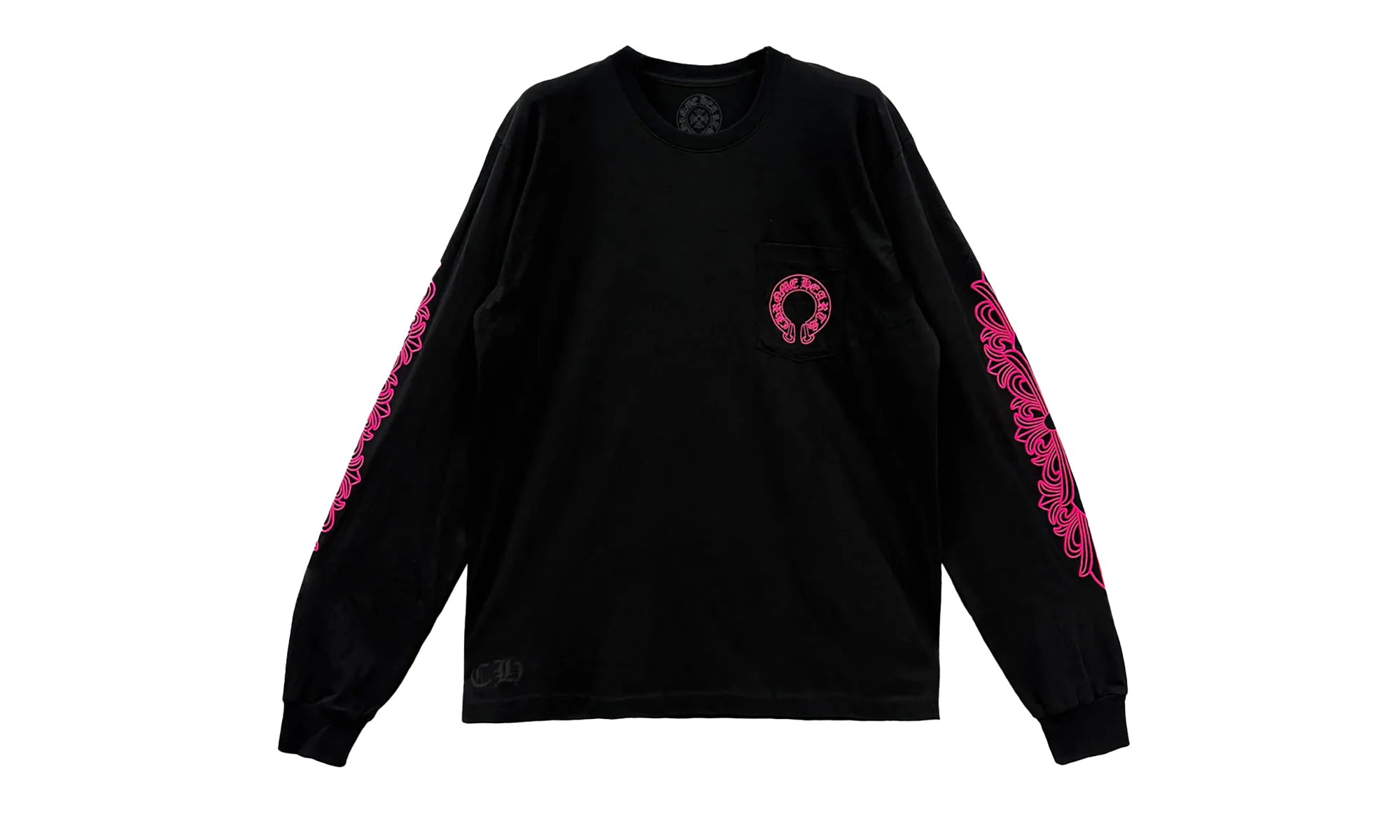 HORSESHOE Longsleeve "Pink/Black" CHRM0391