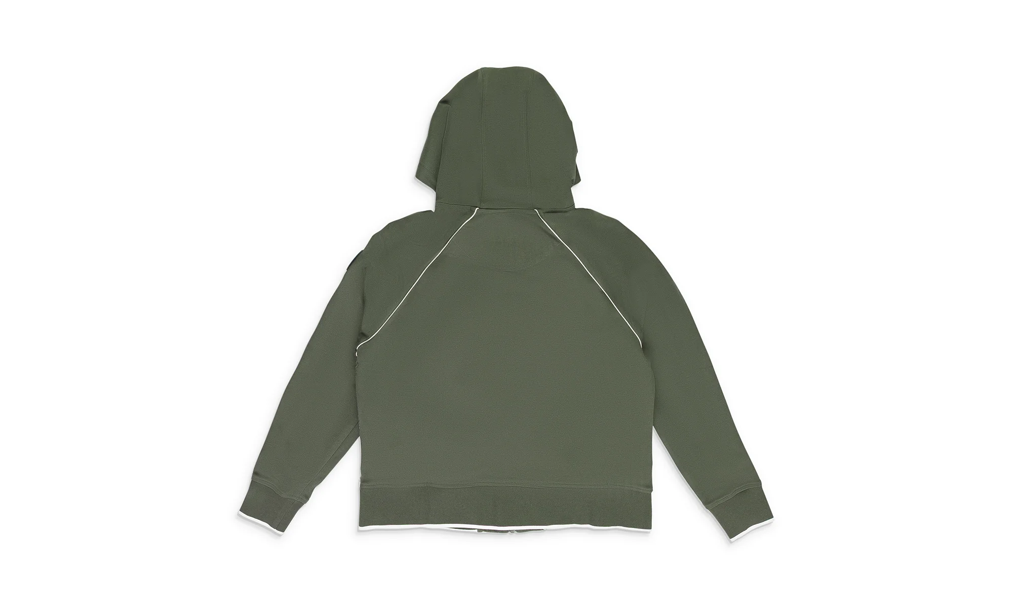 Huntington Zip Hoodie "Green" MSK WOTW 0007 - Image 2