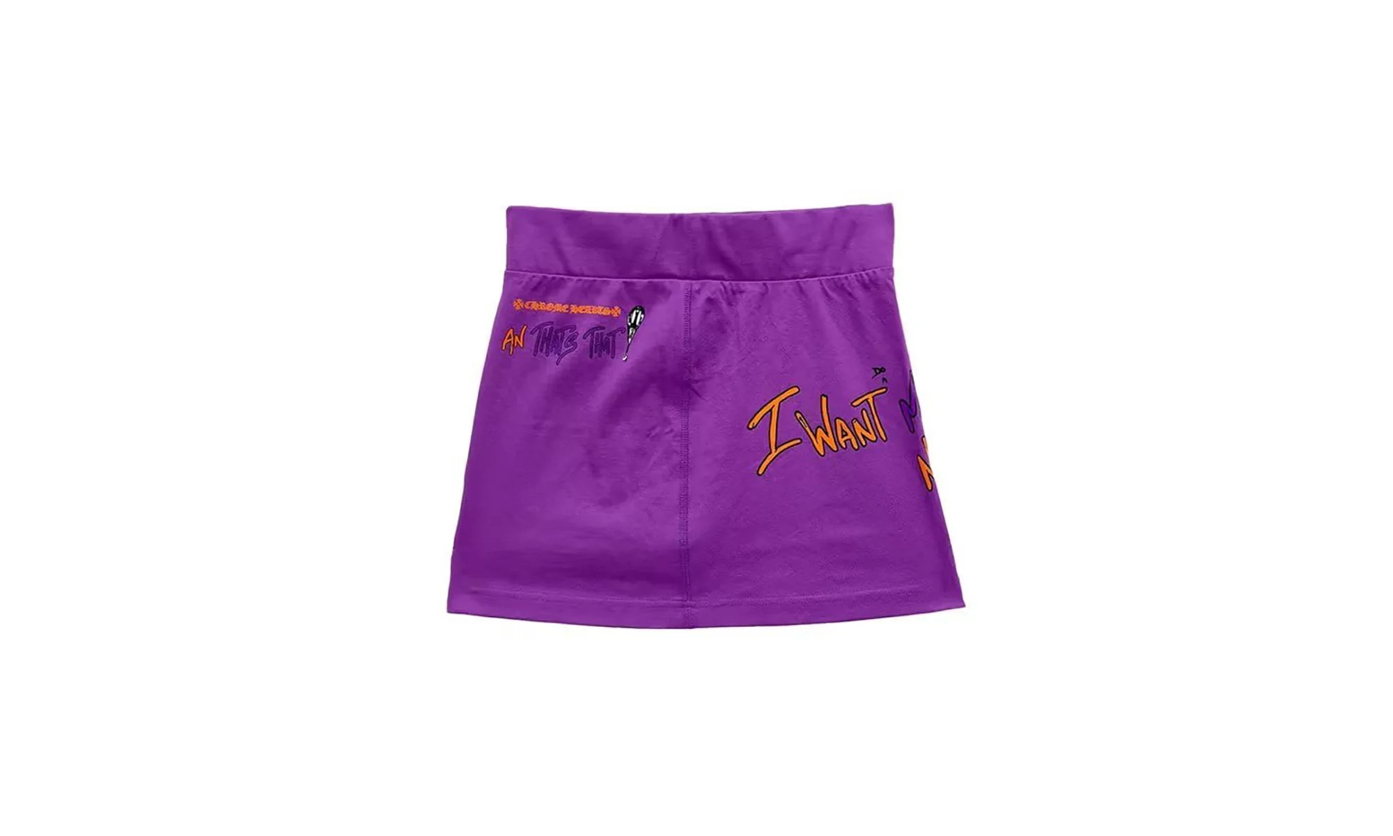 I Want More Not Less Skirt "Matty Boy - Purple" CHRM0584 - Image 2