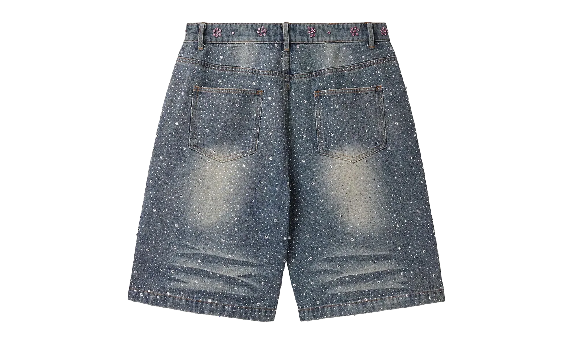 Iced Out Jorts "Mid Blue" VALE 05 012 BL - Image 2