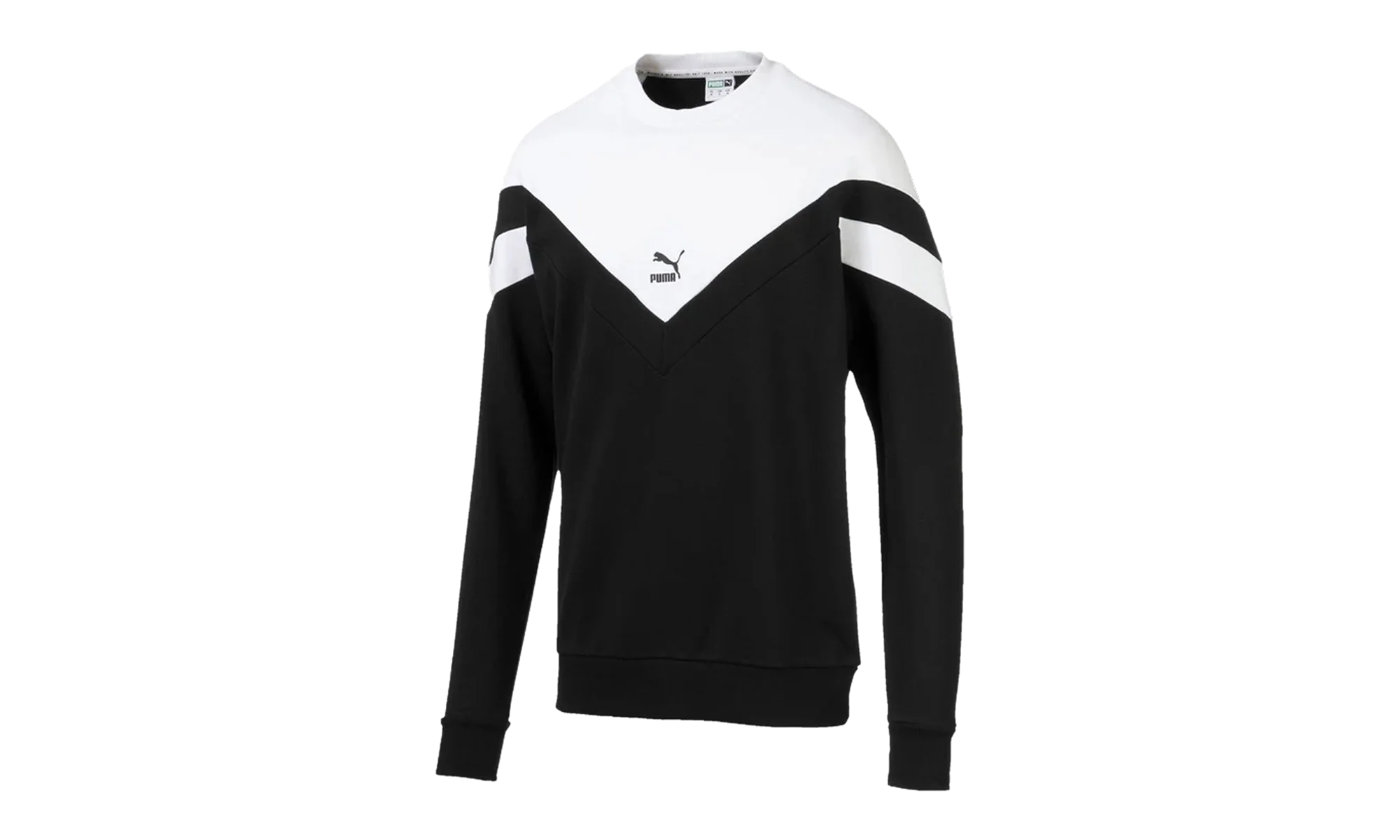 ICONIC MCS CREWNECK SWEATER "Puma Black" 595304 01