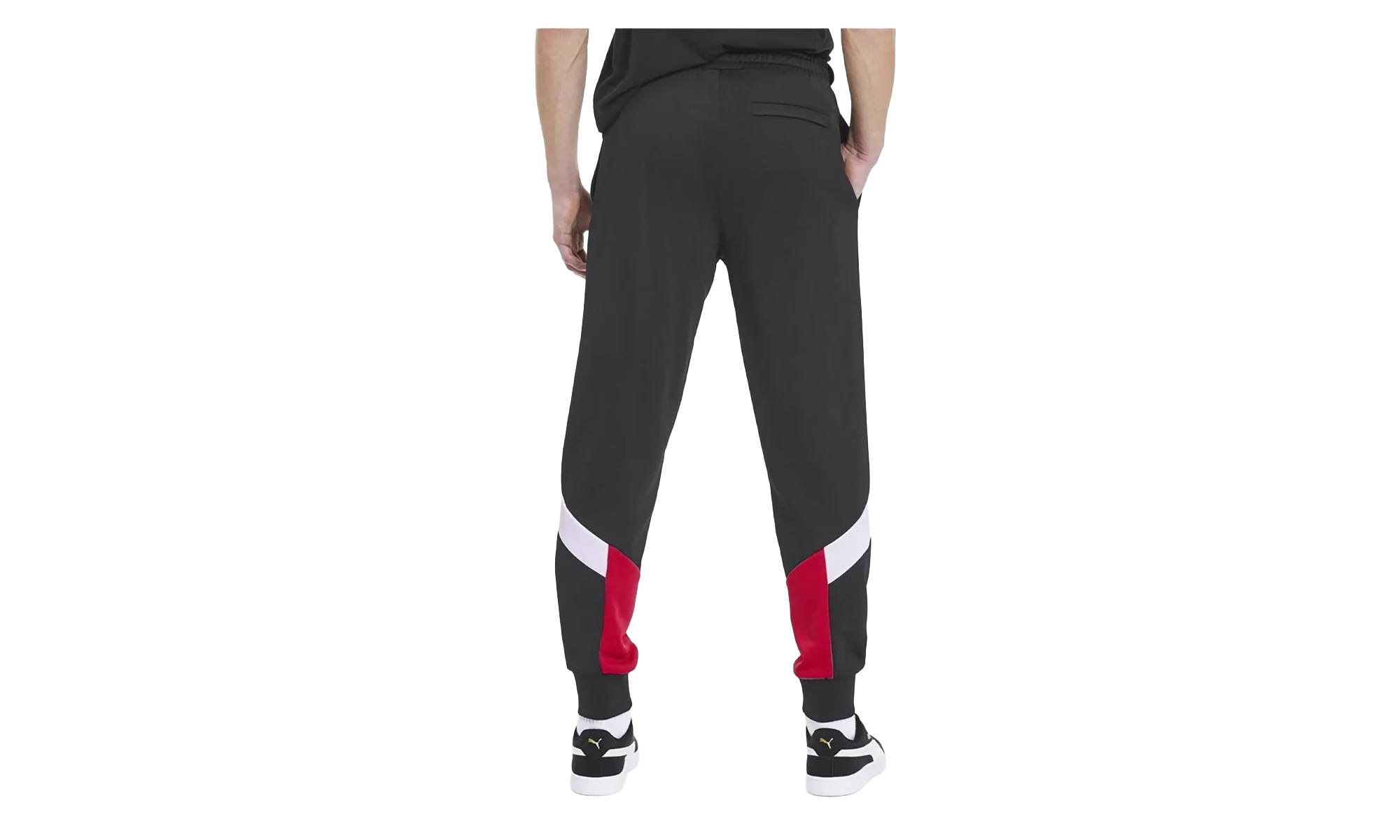 Iconic MCS Track Pants "AC MILAN FC - Puma Black" 756657 01 - Image 2