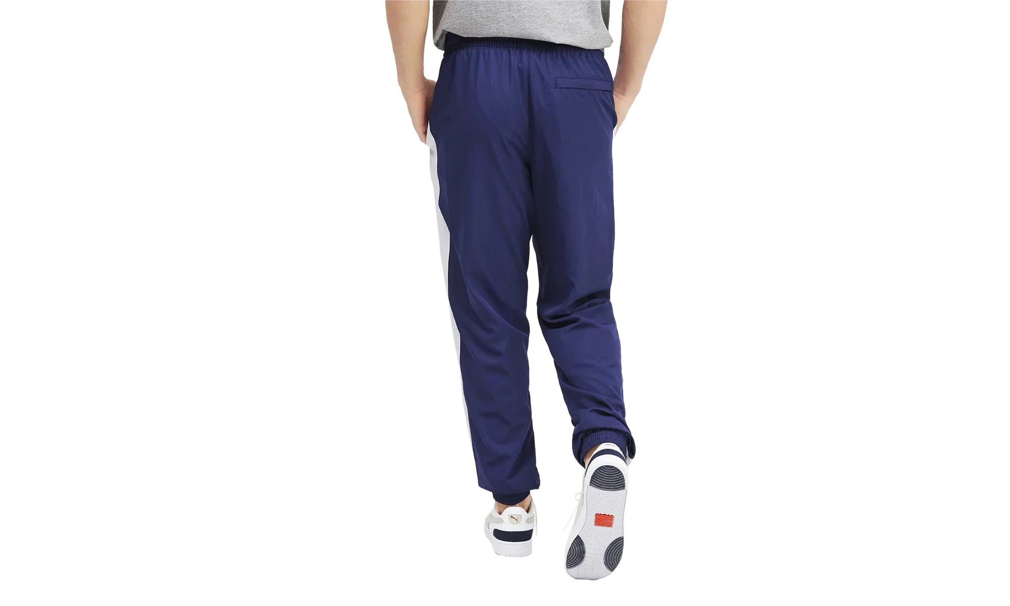 Iconic T7 Woven Track Pants "Peacoat" 595294 06 - Image 2