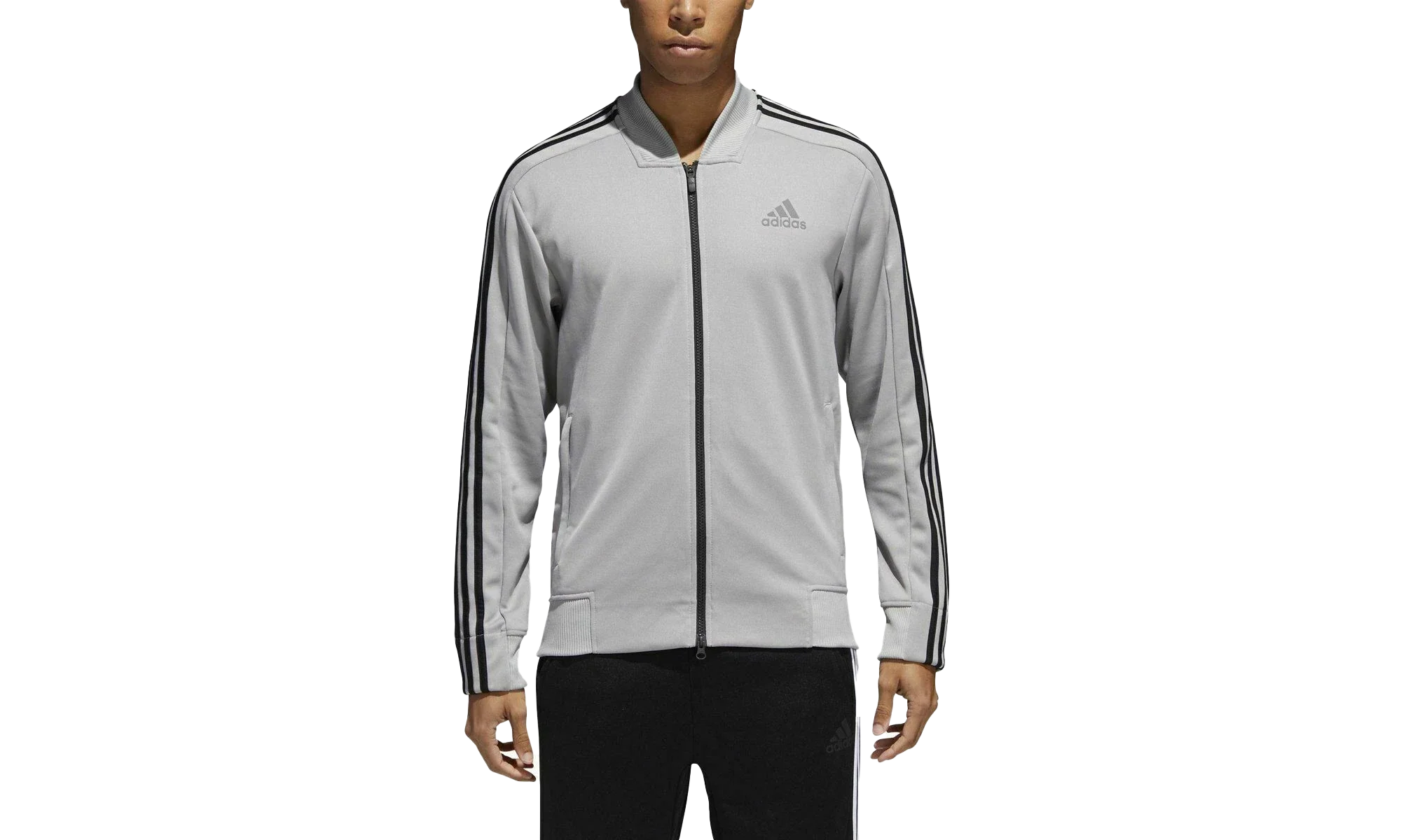 ID Track Jacket "Medium Solid Grey" CV3254