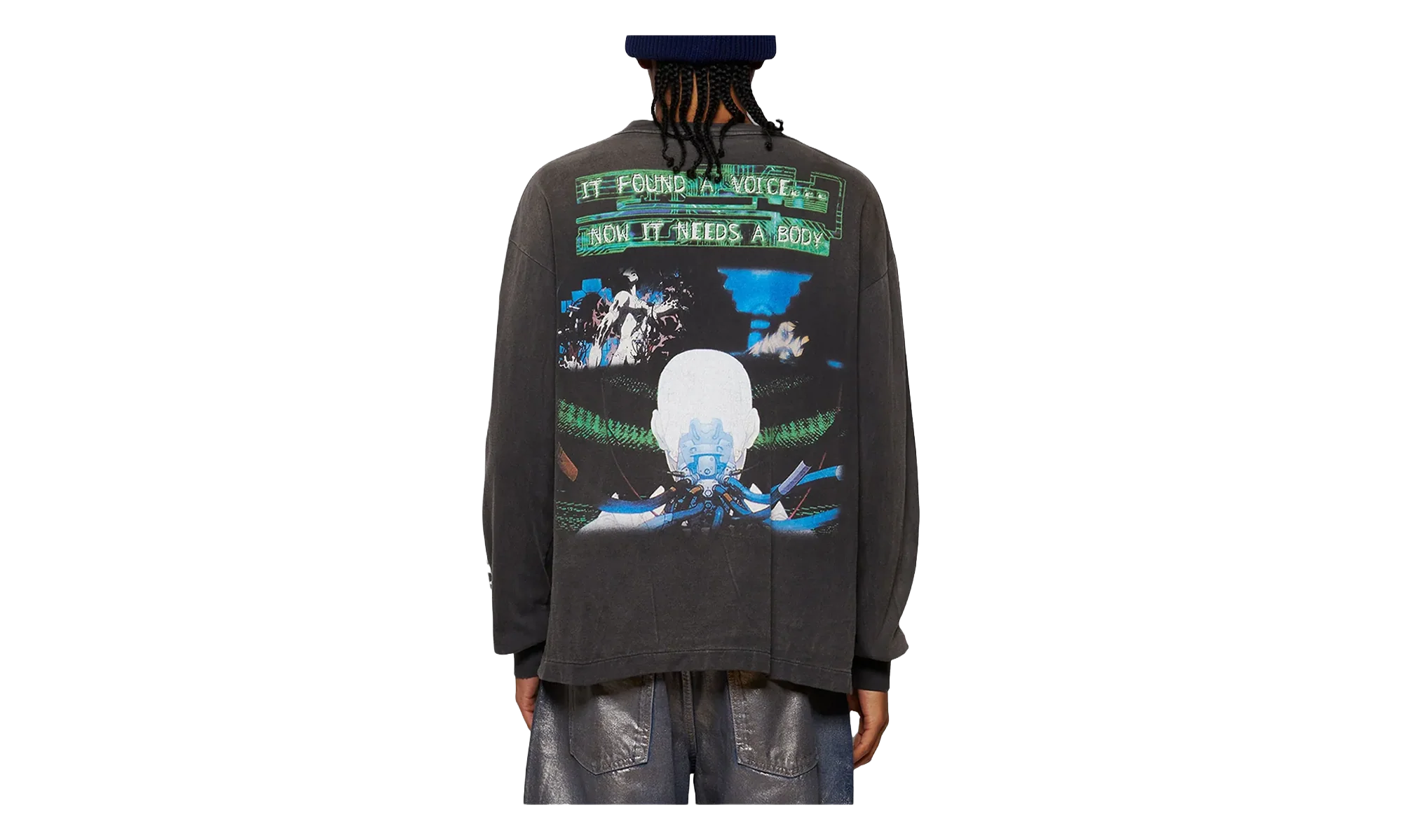 Ilya Gits Long-Sleeve Tee "Black" SM YS1 0000 C34 - Image 2