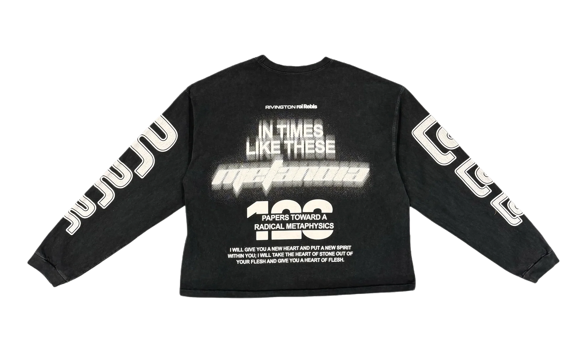In Times Like These CVA Long-Sleeve Tee "Mechanic Black / Orange" ITLT LS08 MECH - Image 2