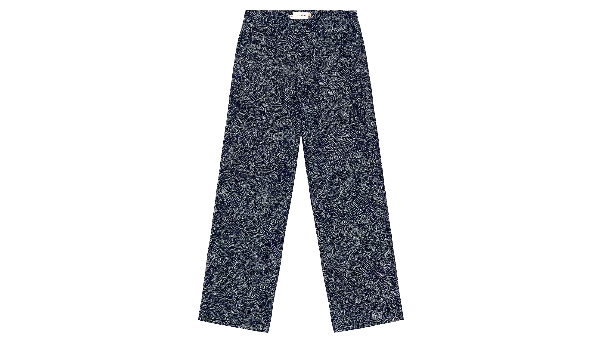 Indigo Wide Leg Pant "Blue" HTG250318IND
