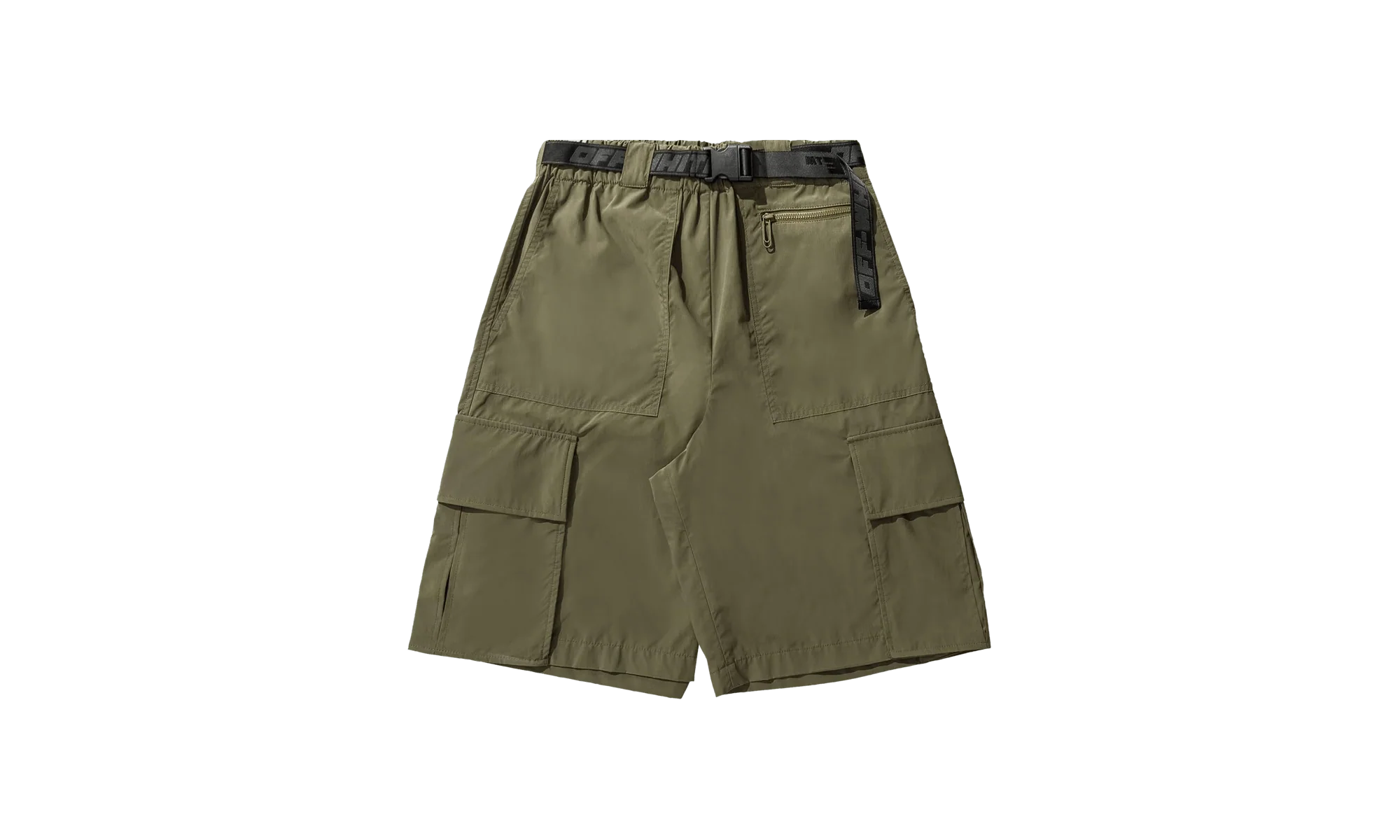 Industrial Belt Cargo Shorts "Dark Green" OMCB064S22FAB0015607