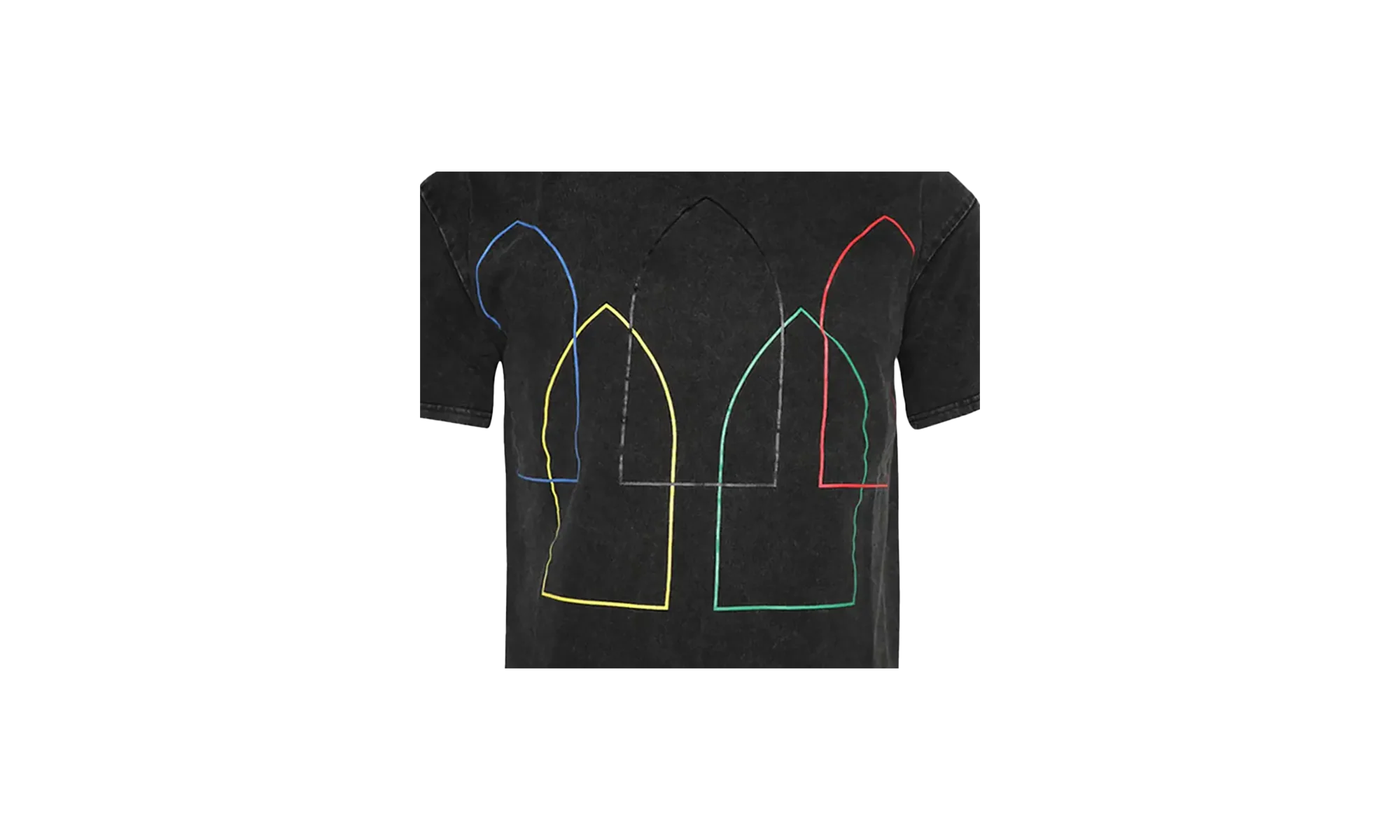 Interwoven Windows T-Shirt "Black" 1110350002SS24 - Image 2