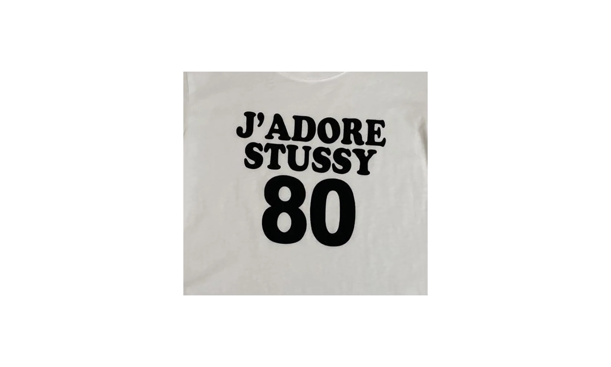 J'ADORE T-shirt "White" STUS87 - Image 2