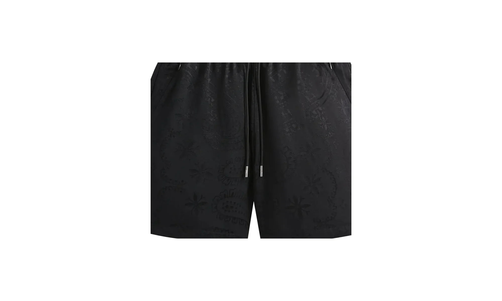 Jacquard Faille Cedar Short "Black" KHM060574 001 - Image 2