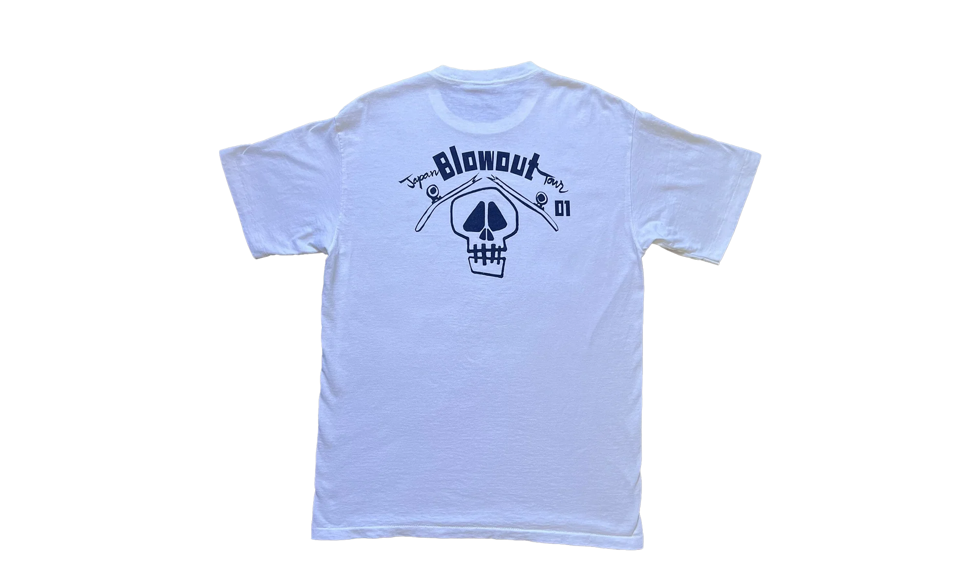 Japan 2001 Blowout Tour T-Shirt "White" STUS88 - Image 2