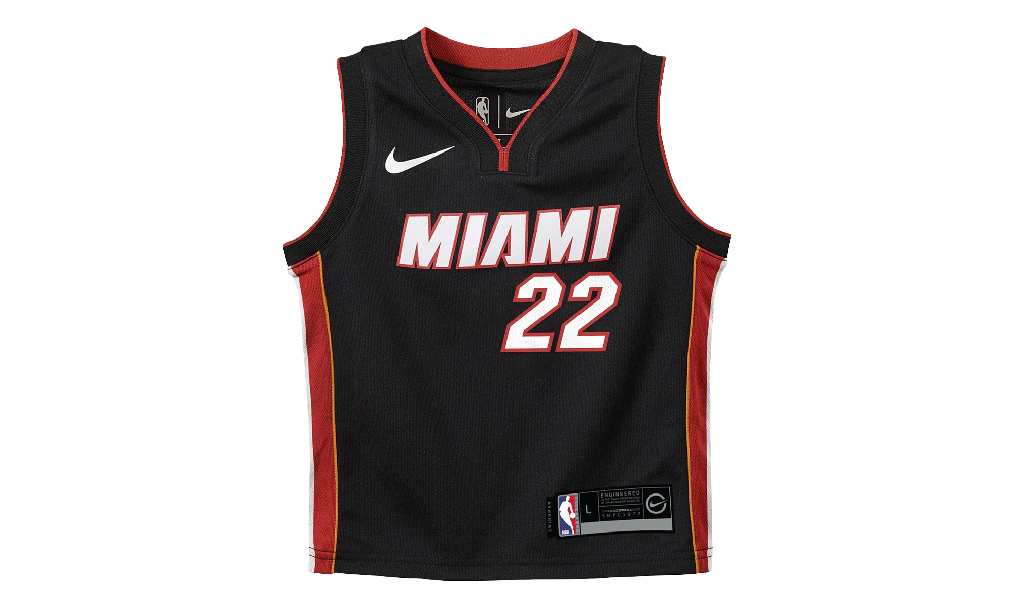 Jimmy Butler NBA Miami Heat PS "Black Icon Edition Swingman Jersey" 9Z2B3BX6P00 HEAJB