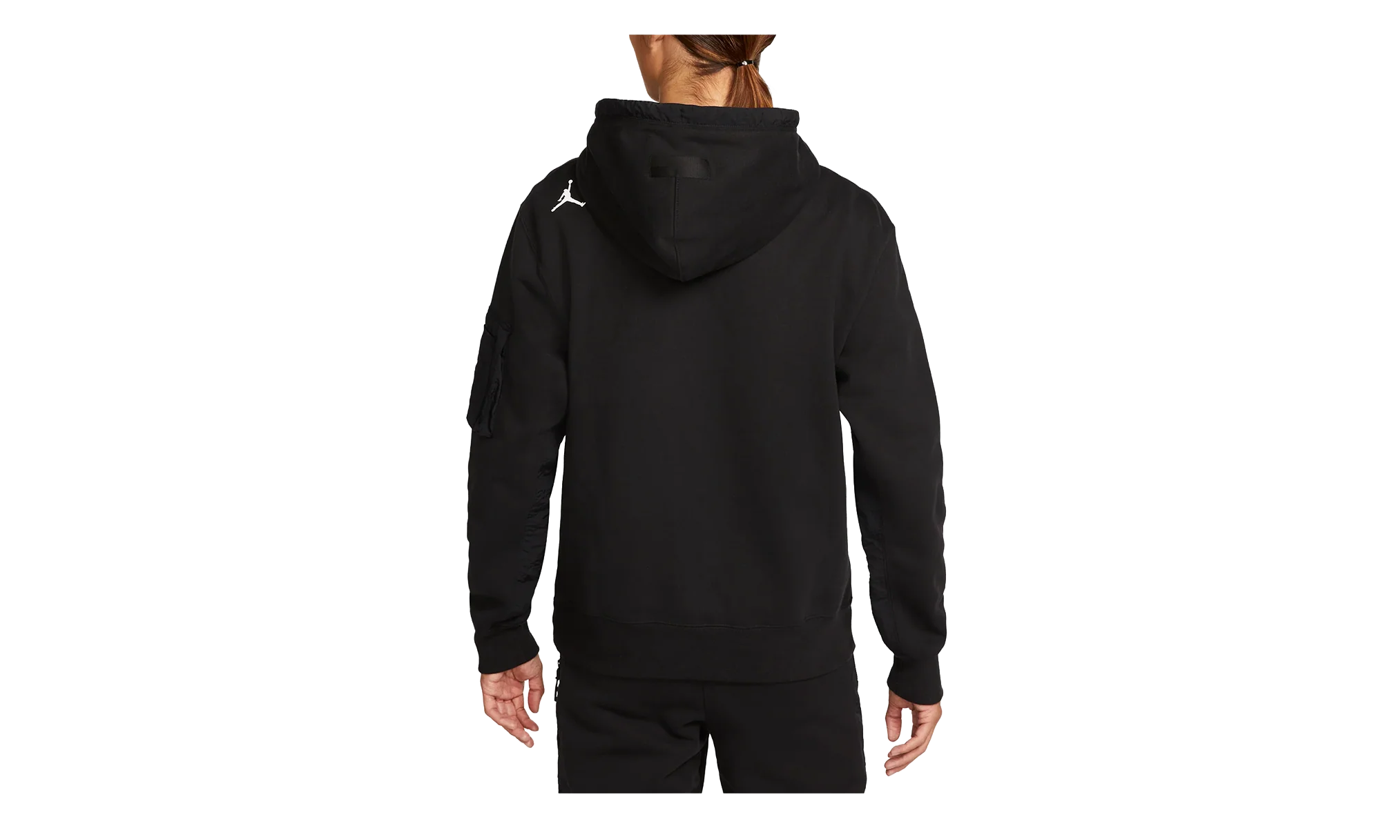 Jordan 23 Engineered Pullover Hoodie "Black" DM7860 010 - Image 2