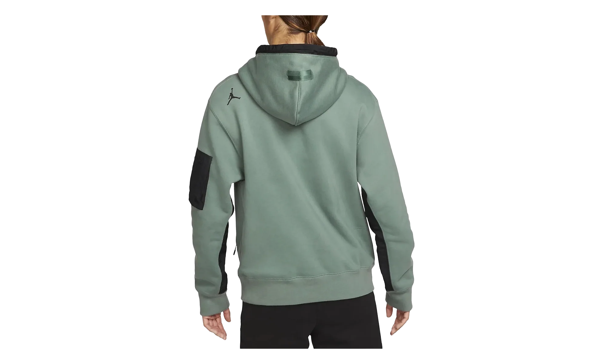 Jordan 23 Engineered Pullover Hoodie "Hasta / Black" DM7860 387 - Image 2