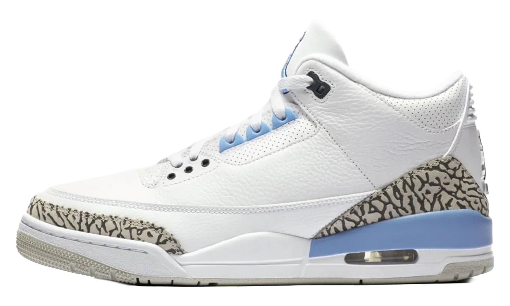 Jordan 3 "UNC Tarheels PE" AJ3 838936