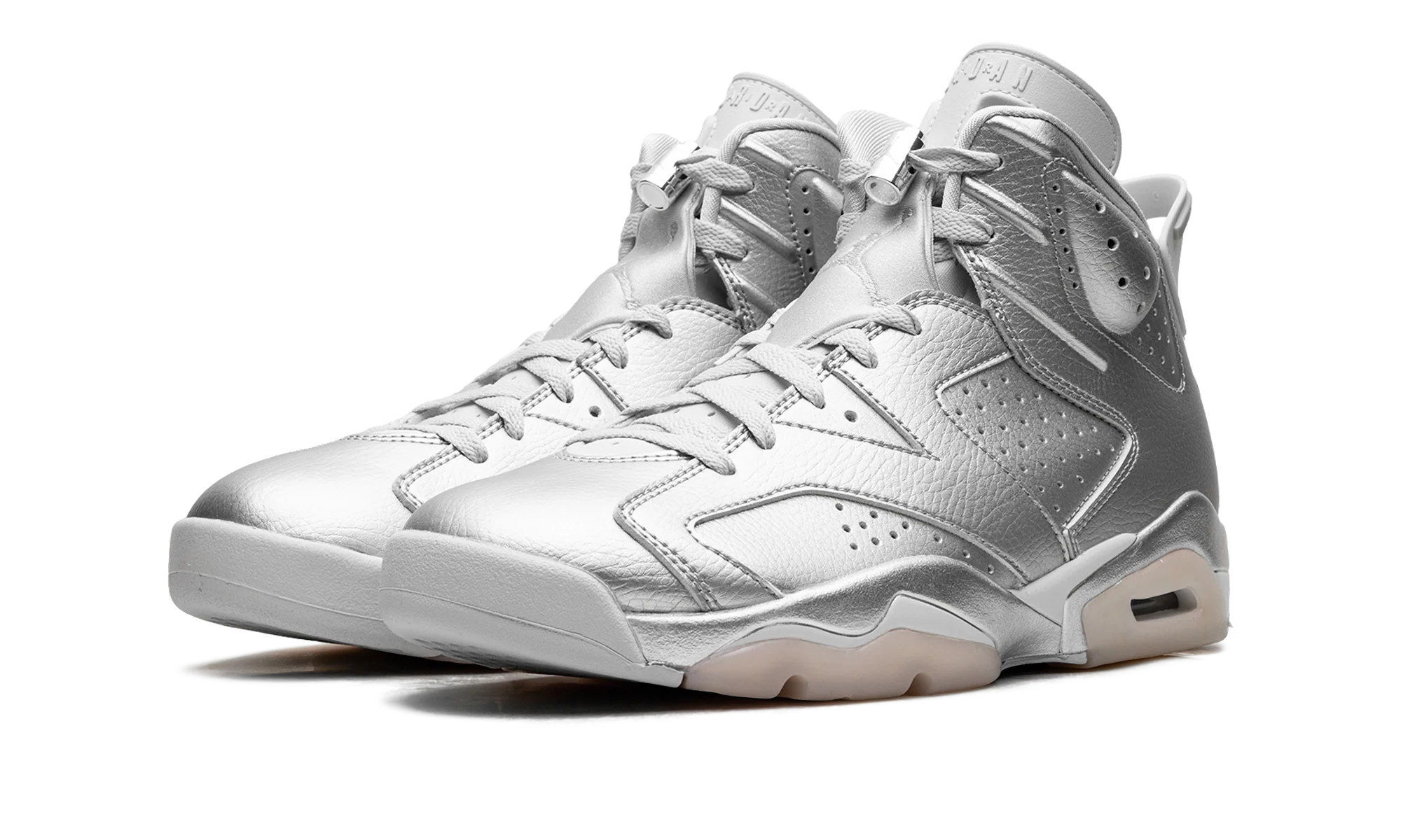 Jordan 6 Retro "PSG Paris Saint-Germain Silver" IQ5135 001 - Image 2