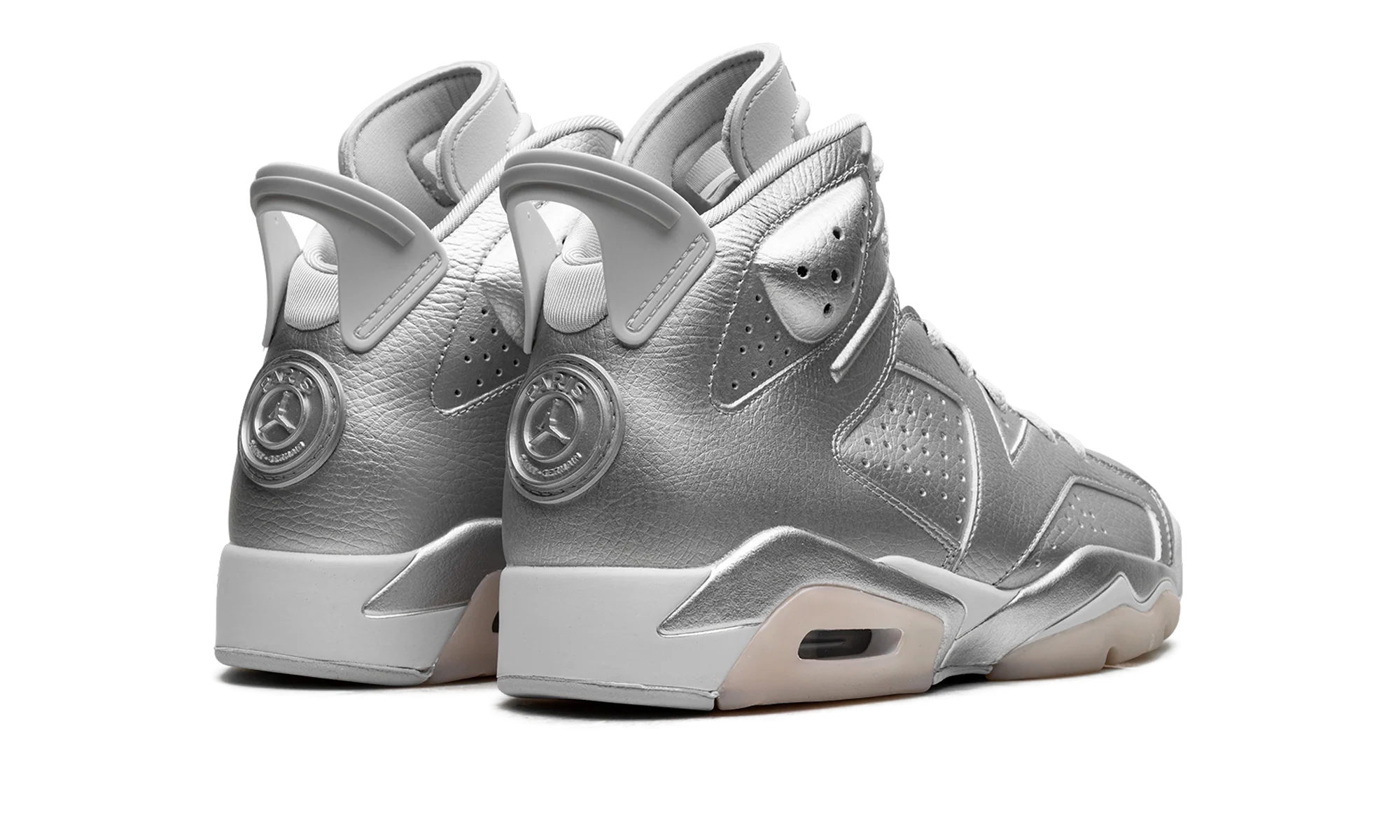 Jordan 6 Retro "PSG Paris Saint-Germain Silver" IQ5135 001 - Image 3