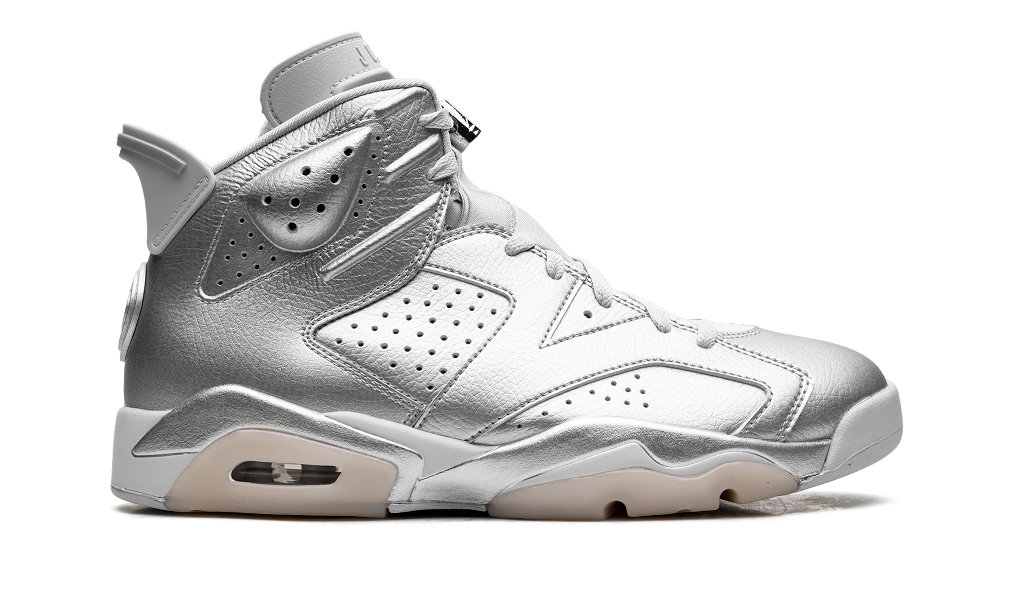 Jordan 6 Retro "PSG Paris Saint-Germain Silver" IQ5135 001 - Image 6